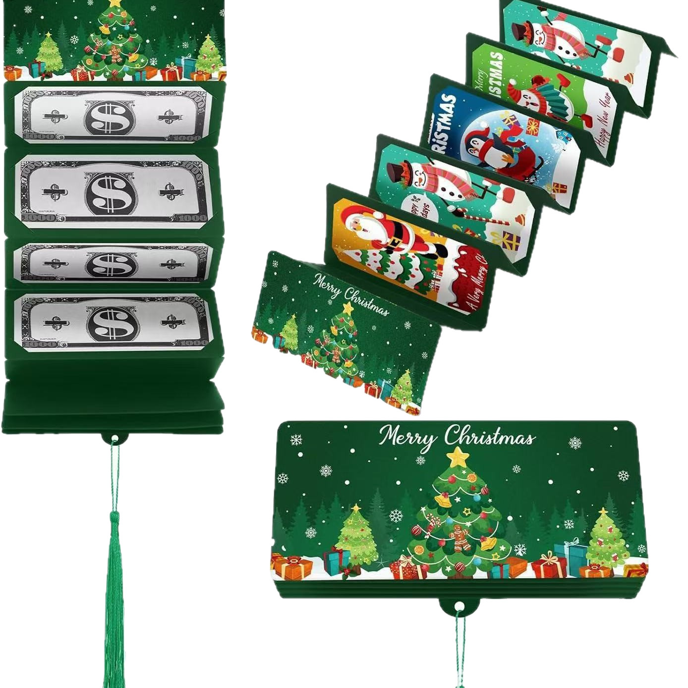 Christmas Banknote Greeting Card