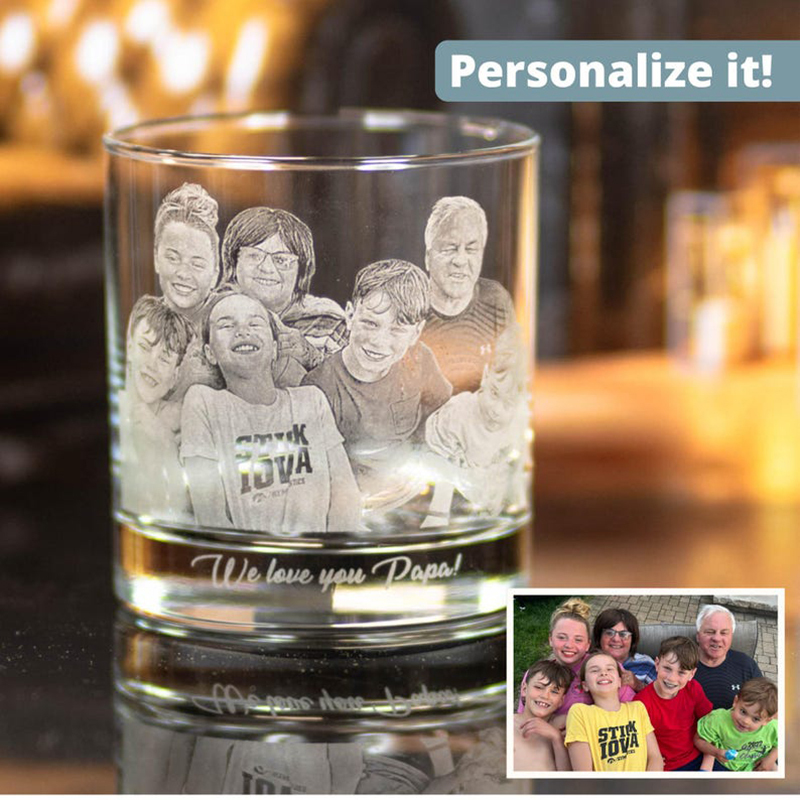Customized photo glass mug