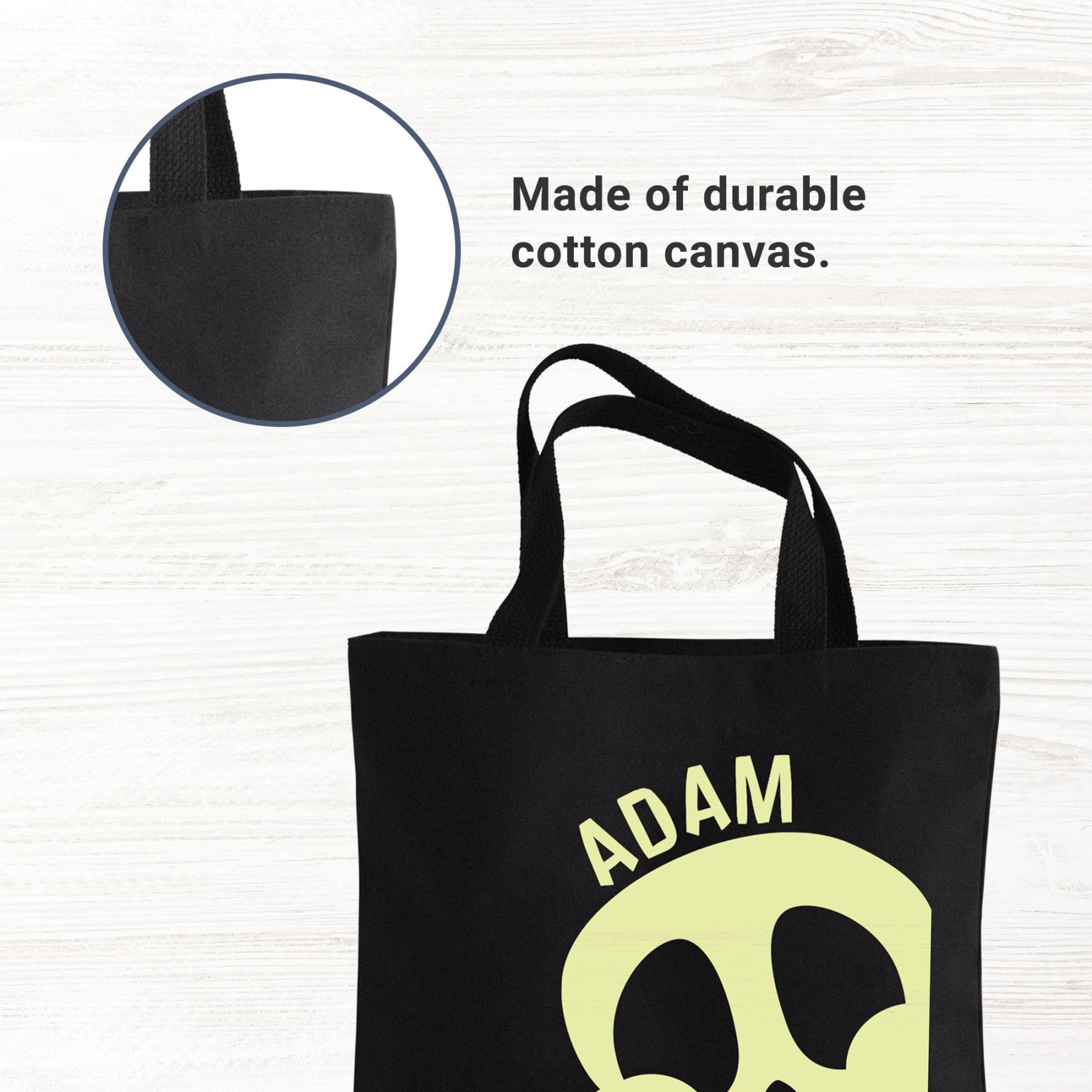 Personalized Glow-in-the-Dark Halloween Candy Bags