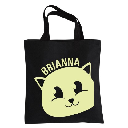 Personalized Glow-in-the-Dark Halloween Candy Bags