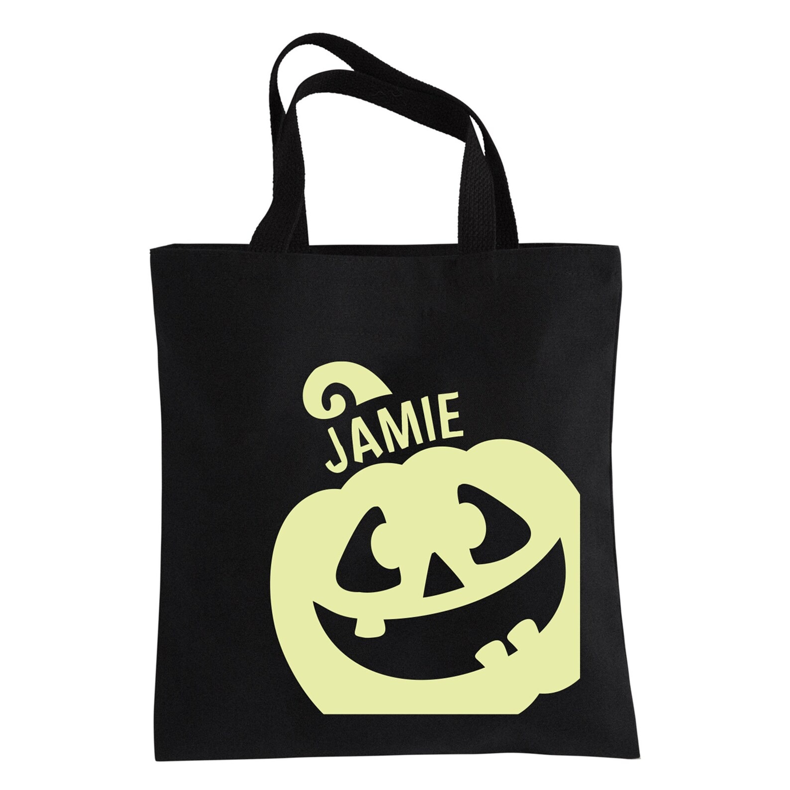 Personalized Glow-in-the-Dark Halloween Candy Bags