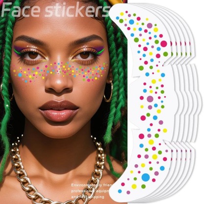 Waterproof freckle makeup face stickers