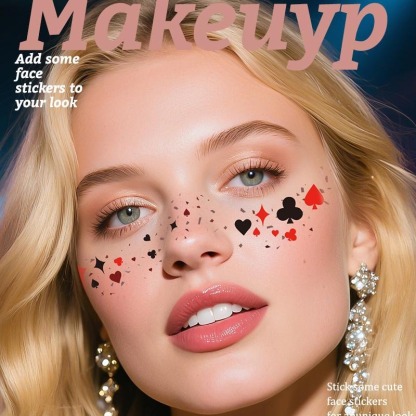 Waterproof freckle makeup face stickers