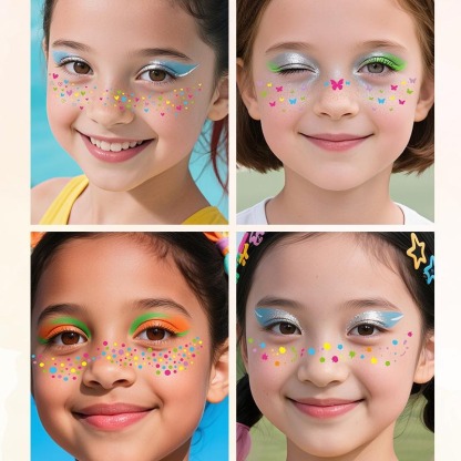 Waterproof freckle makeup face stickers