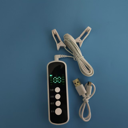 Multifunctional massage electric shock clamp finger massage