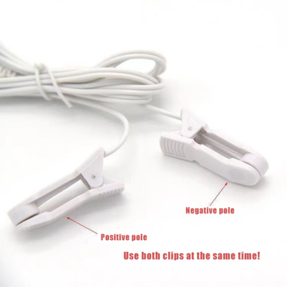 Multifunctional massage electric shock clamp finger massage