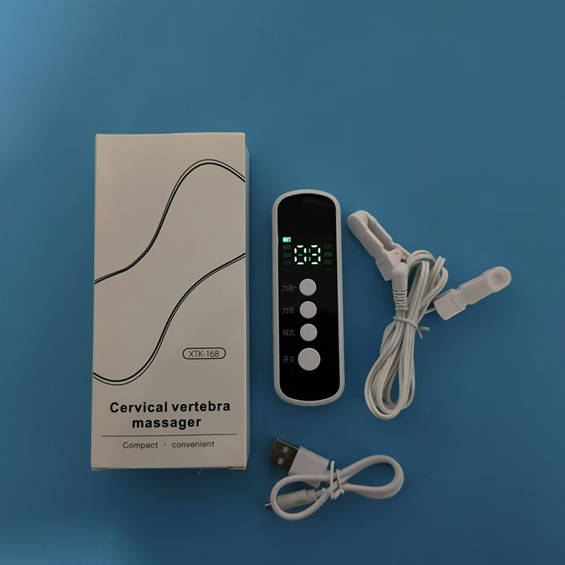 Multifunctional massage electric shock clamp finger massage