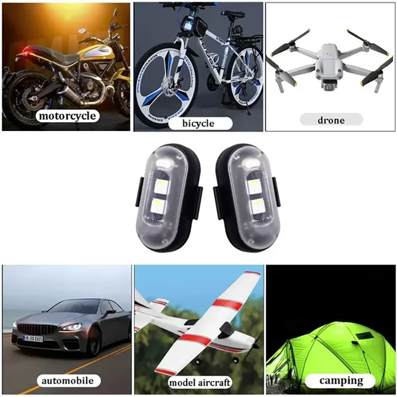Flashing airplane light remote control outdoor lighting