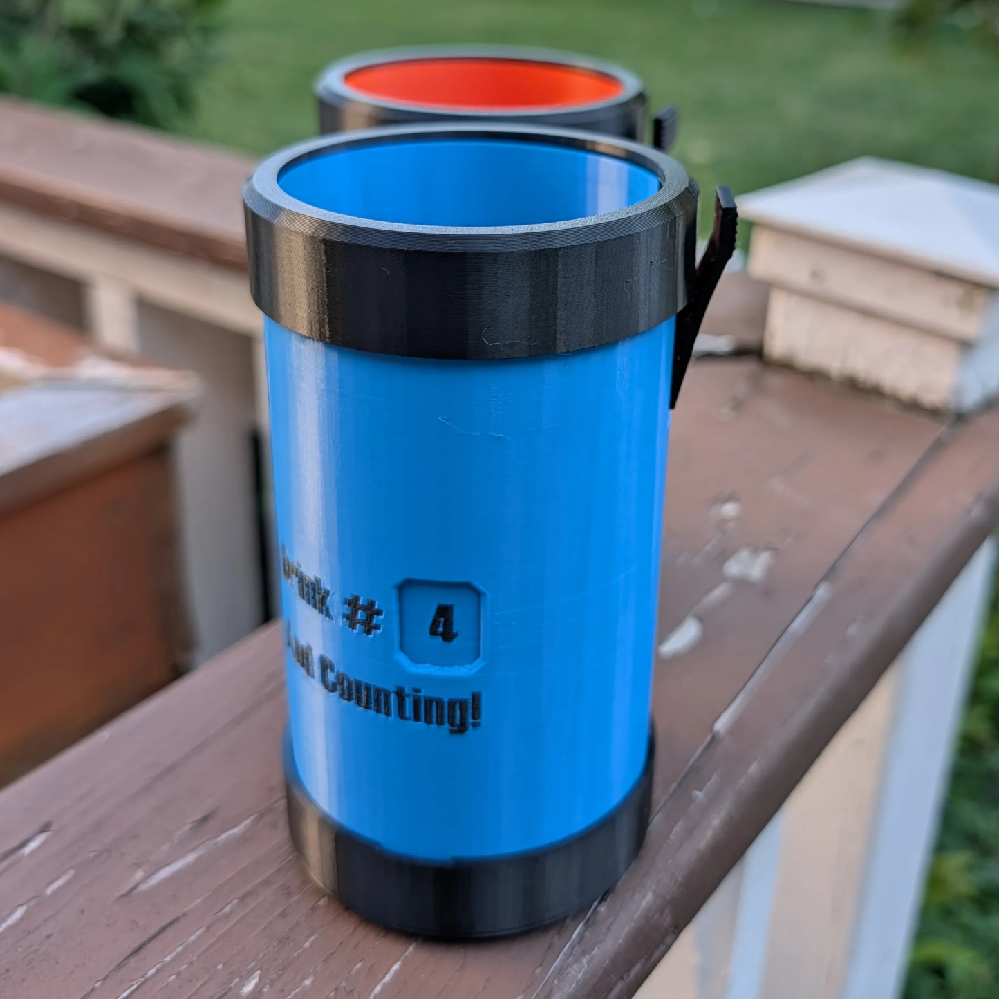 Personalized Mechanical Drink Counter Can Cooler with Name or Logo Party Gift for Adults