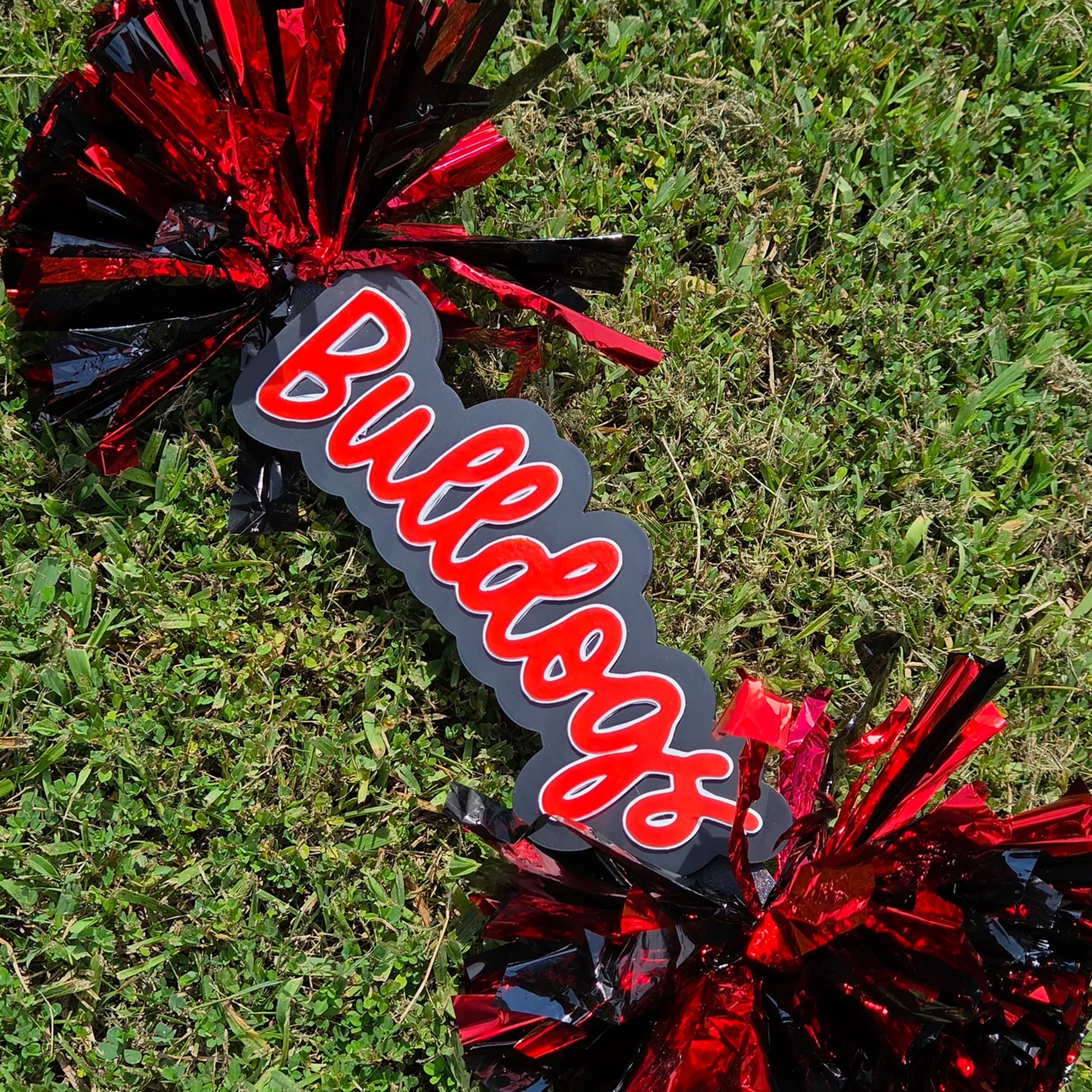 Personalized PLA Cheer Stick with Name, Custom Font and Team Colors, Team Spirit Gift for Cheerleaders