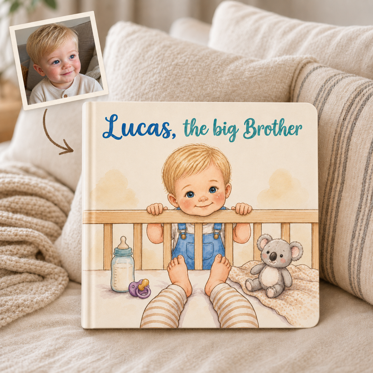 Personalized Big Sister or Brother Storybook