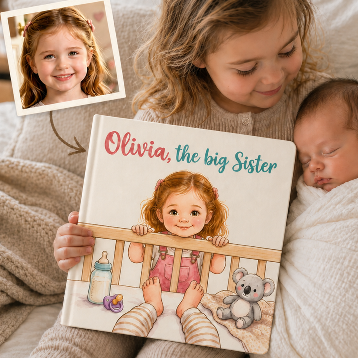 Personalized Big Sister or Brother Storybook