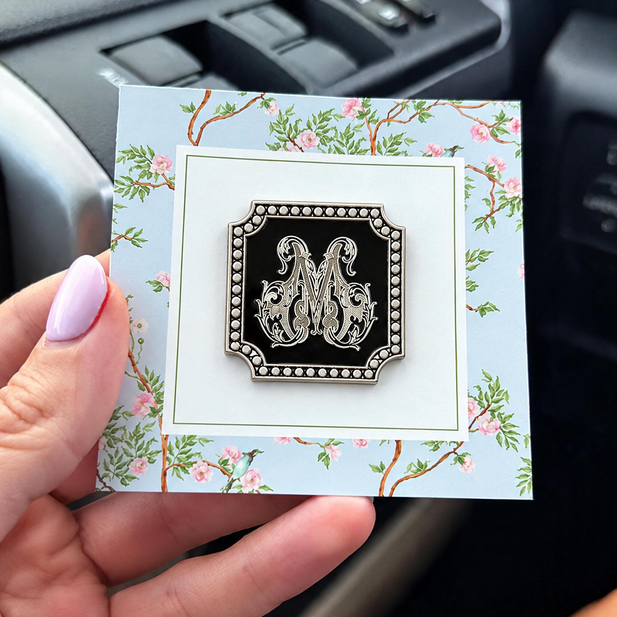 Personalized Magnetic Needle Minder for Needlepoint and Embroidery Stitching Projects