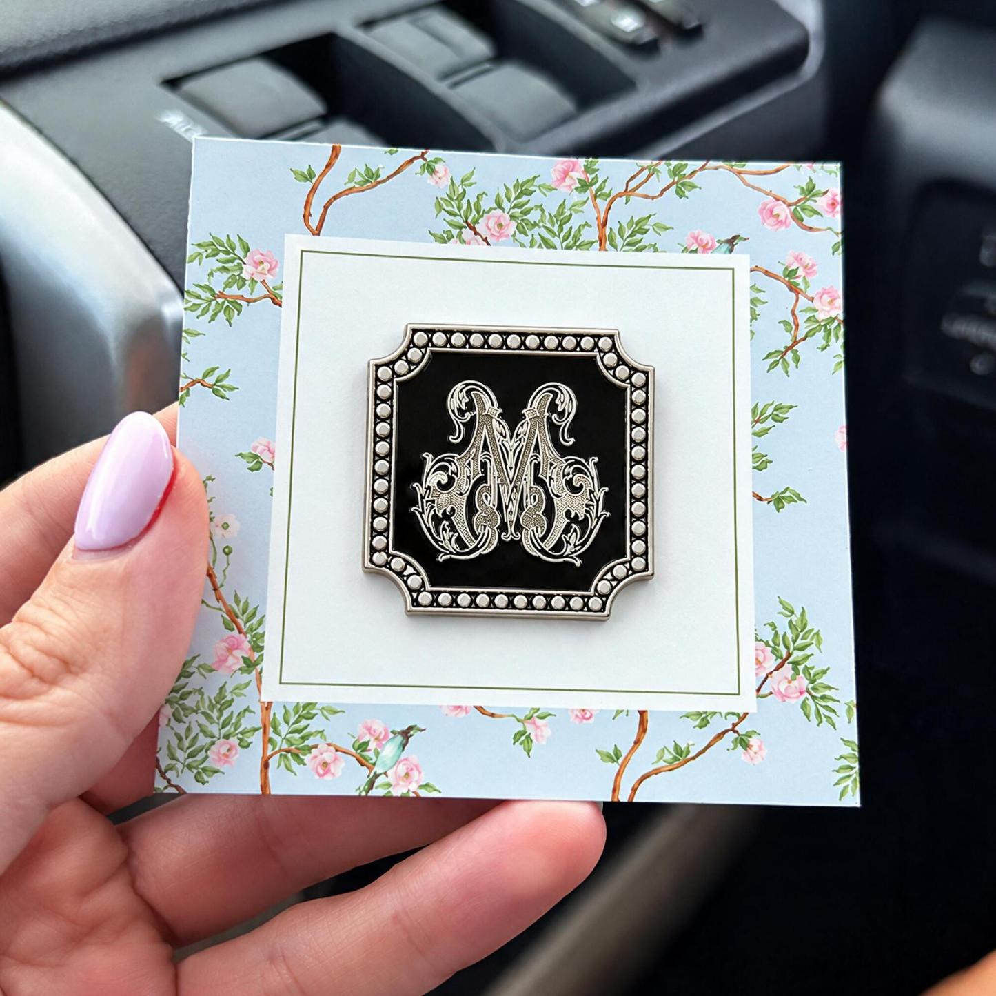 Personalized Magnetic Needle Minder for Needlepoint and Embroidery Stitching Projects