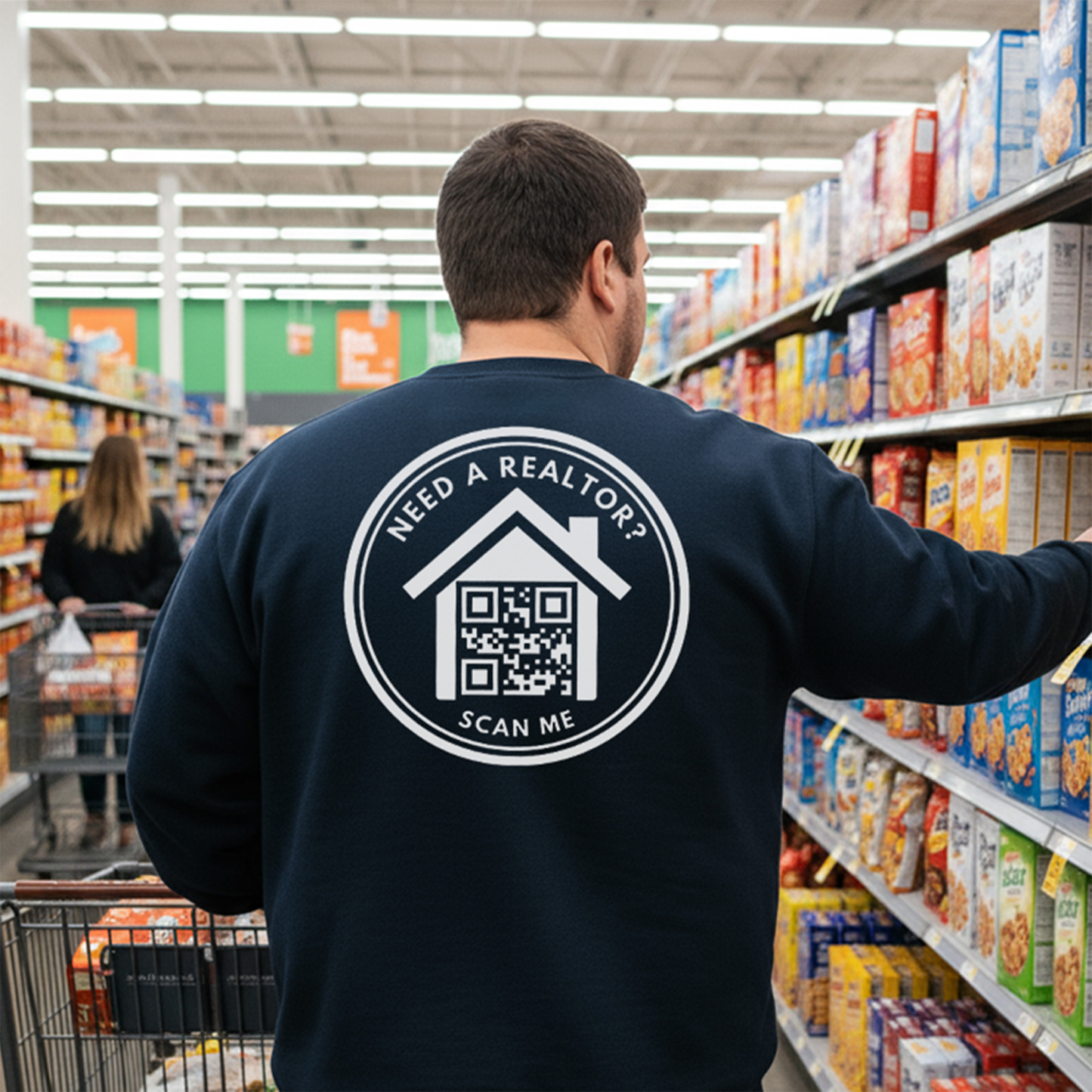 Custom Realtor QR Code Shirt, Men’s Woman’s Unisex, Bella Canvas, Real Estate Agent, Realtor, Business, Team, Apparel, Any Brokerage