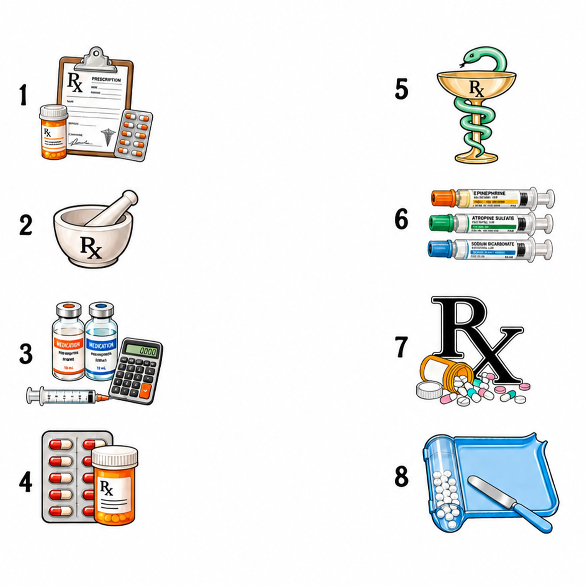 Personalized Acrylic Pharmacy Badge Buddy with Custom Title, Color and Orientation Work Gift for Pharmacists