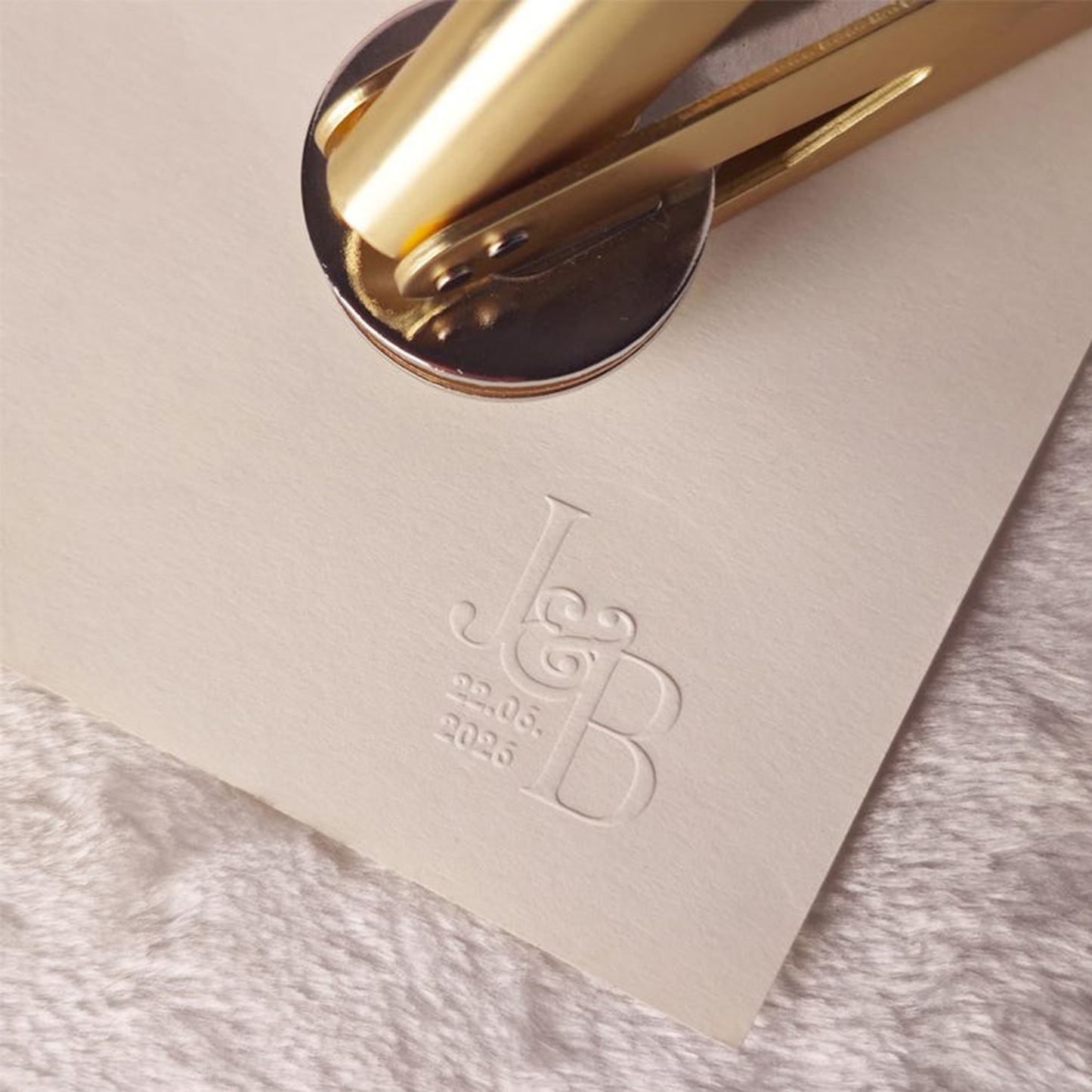 Personalized Monogram Wedding Embosser for Invitations, Wedding Embosser, Napkin Embosser, Wedding Accessory