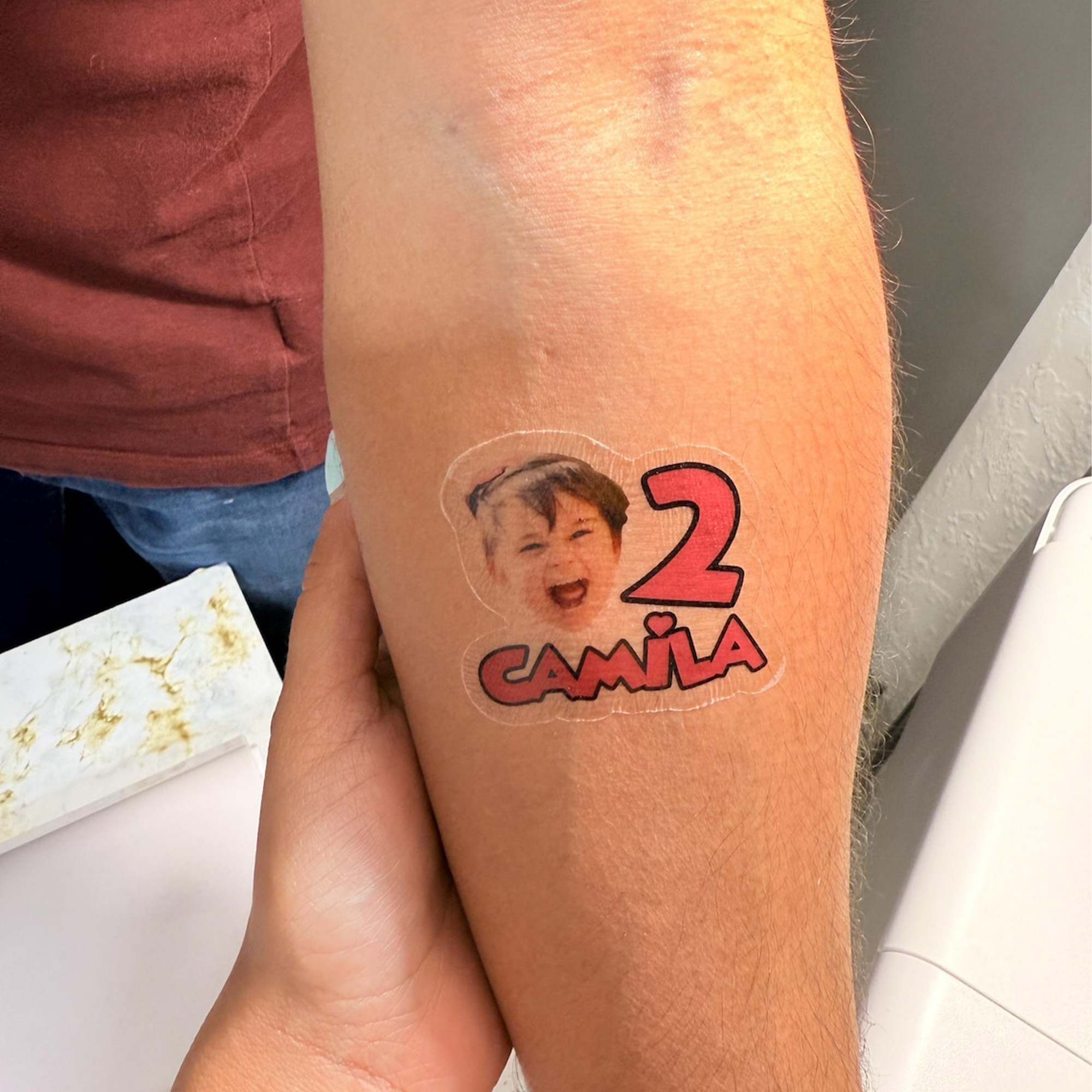 (Sold at 5pcs)Personalized Face Graduation Photo Temporary Tattoos, Class of 2026, Graduation Party Favor