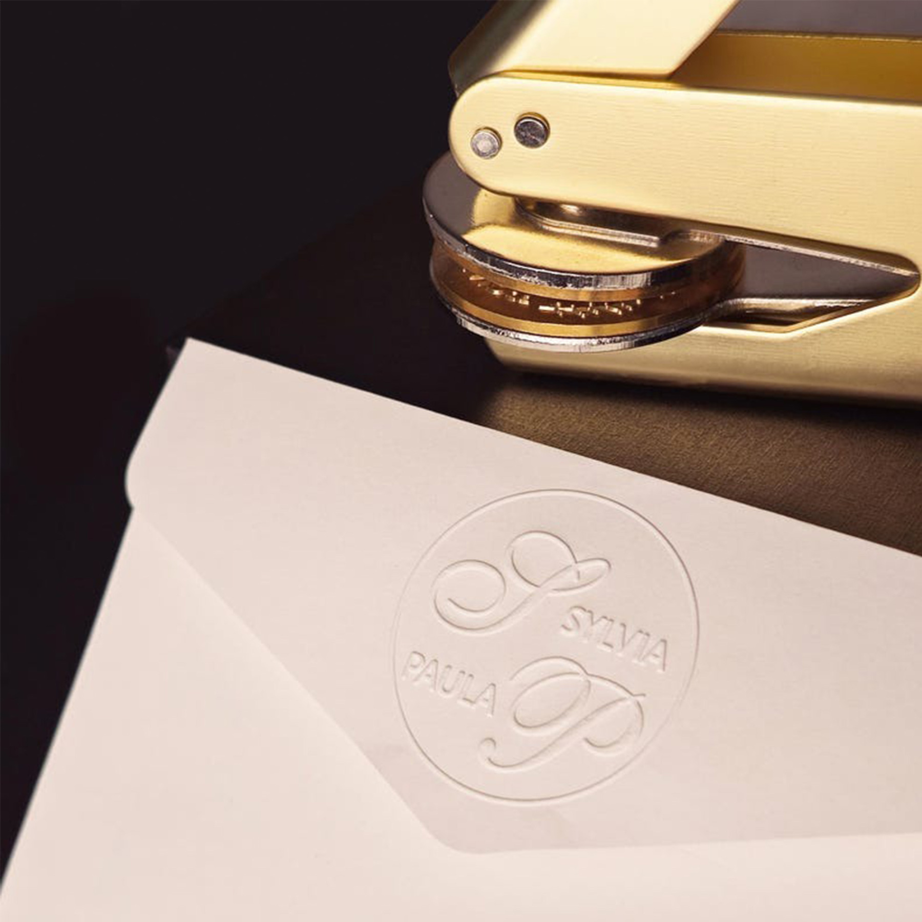 Personalized Monogram Wedding Embosser for Invitations, Wedding Embosser, Napkin Embosser, Wedding Accessory