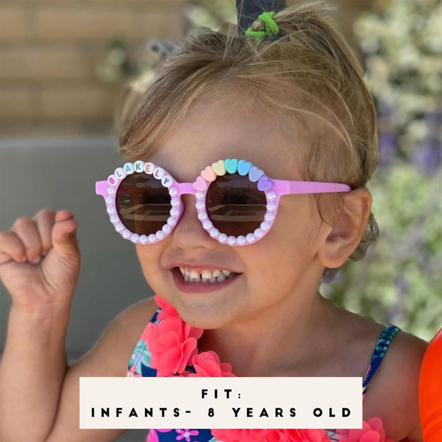 Personalized Name Kid's Sunglasses, Toddler Sunglasses, Summer Vacation Gift, Gift for Kid, Cute Gift