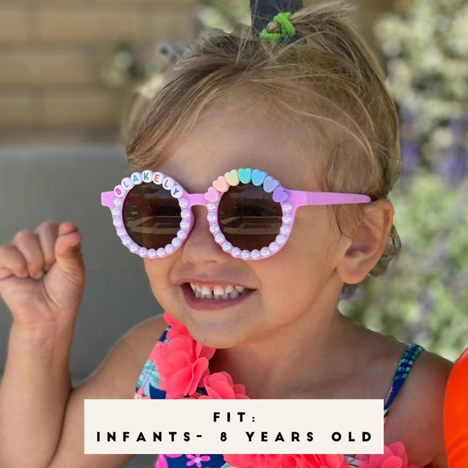 Personalized Name Kid's Sunglasses, Toddler Sunglasses, Summer Vacation Gift, Gift for Kid, Cute Gift