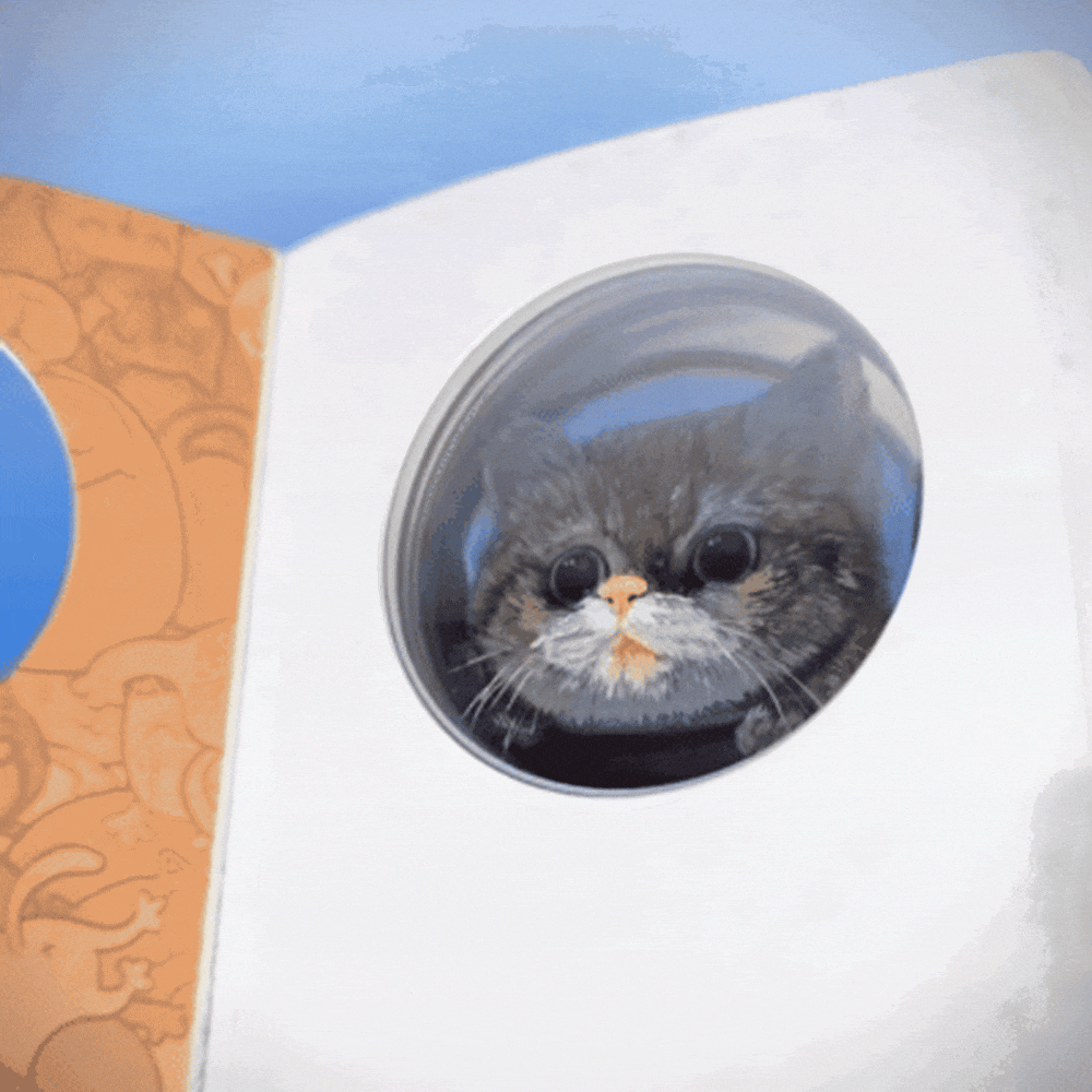 Customized 3D Layered Effect Pet Notebook, Gift for Pet Lover, Pet Memorial Gift