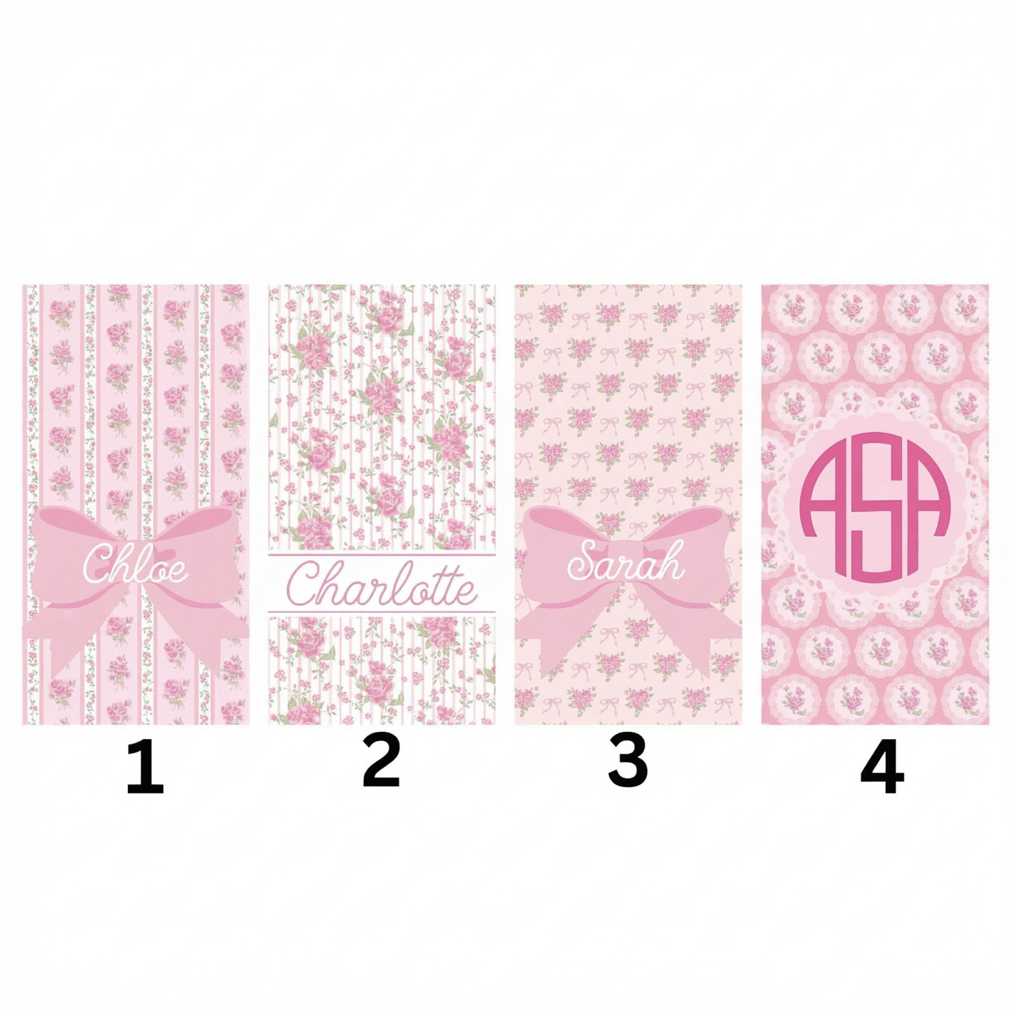 Custom Name Beach Towel, Conquette Pattern, Pool Towel, Gift for Kid, Birthday Gift, Easter Gift