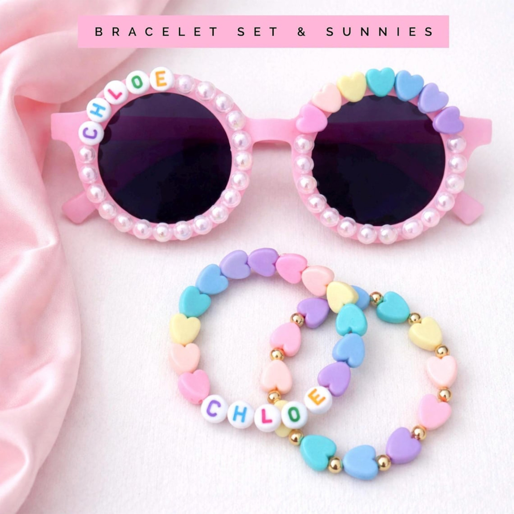 Personalized Name Kid's Sunglasses, Toddler Sunglasses, Summer Vacation Gift, Gift for Kid, Cute Gift