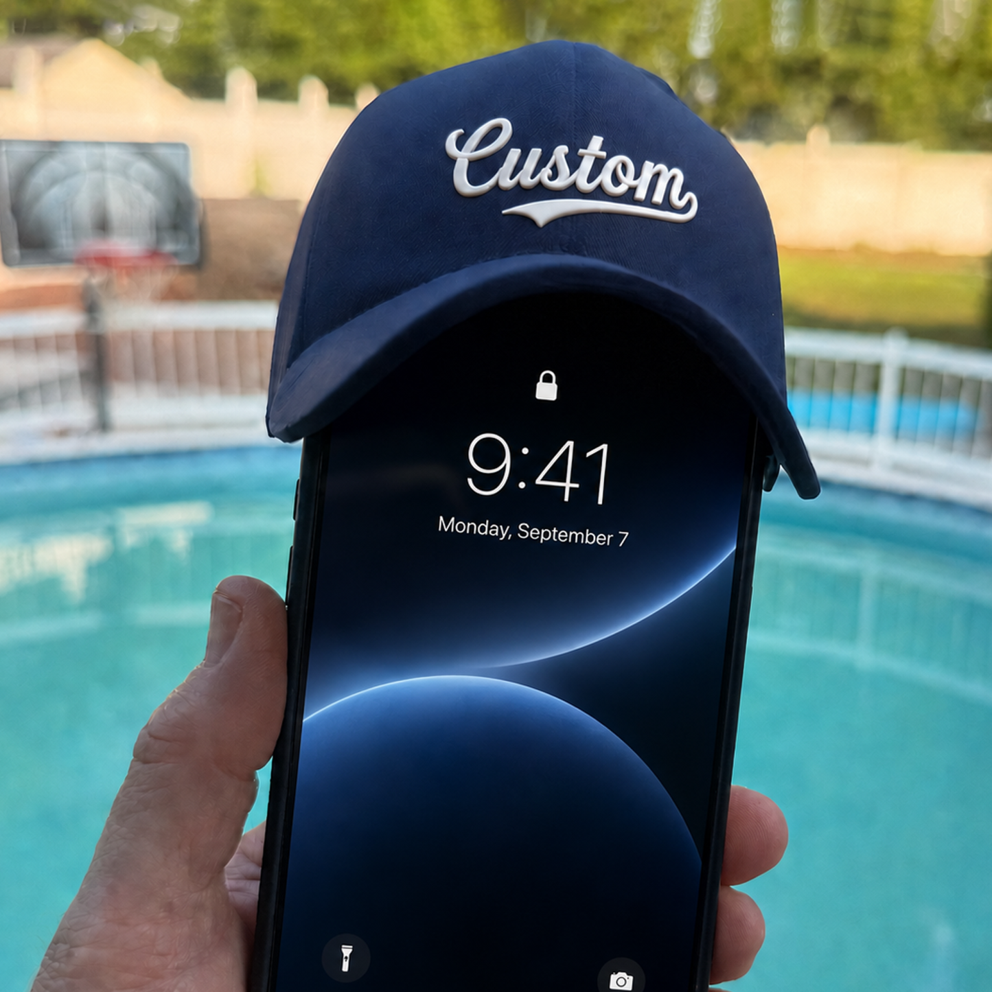 Baseball Hat Phone Screen Sun Shade for iPhone