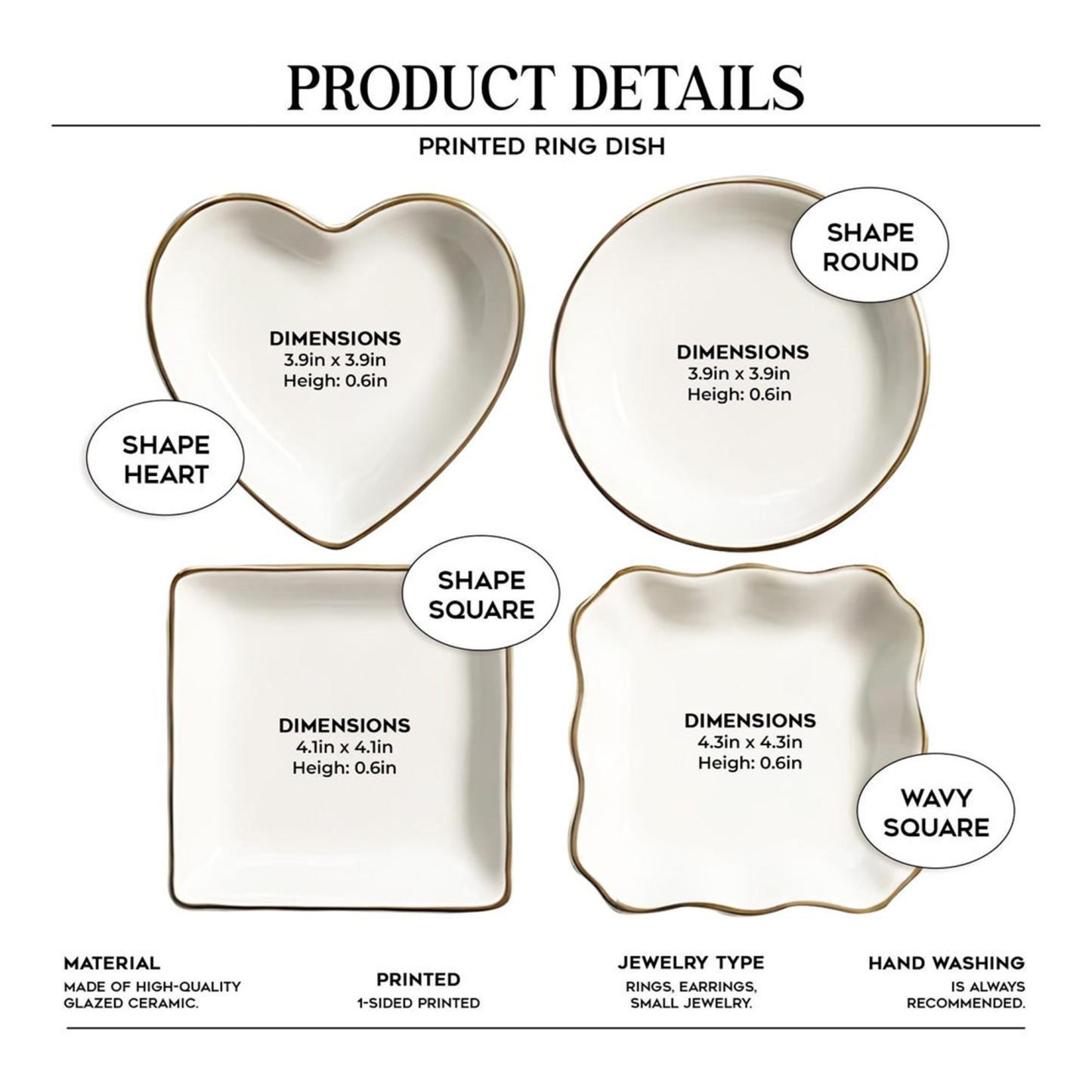 Custom Photo Jewelry Dish, Mother's Day Gift, Personalized Ring Dish, Wedding Gift from Daughter