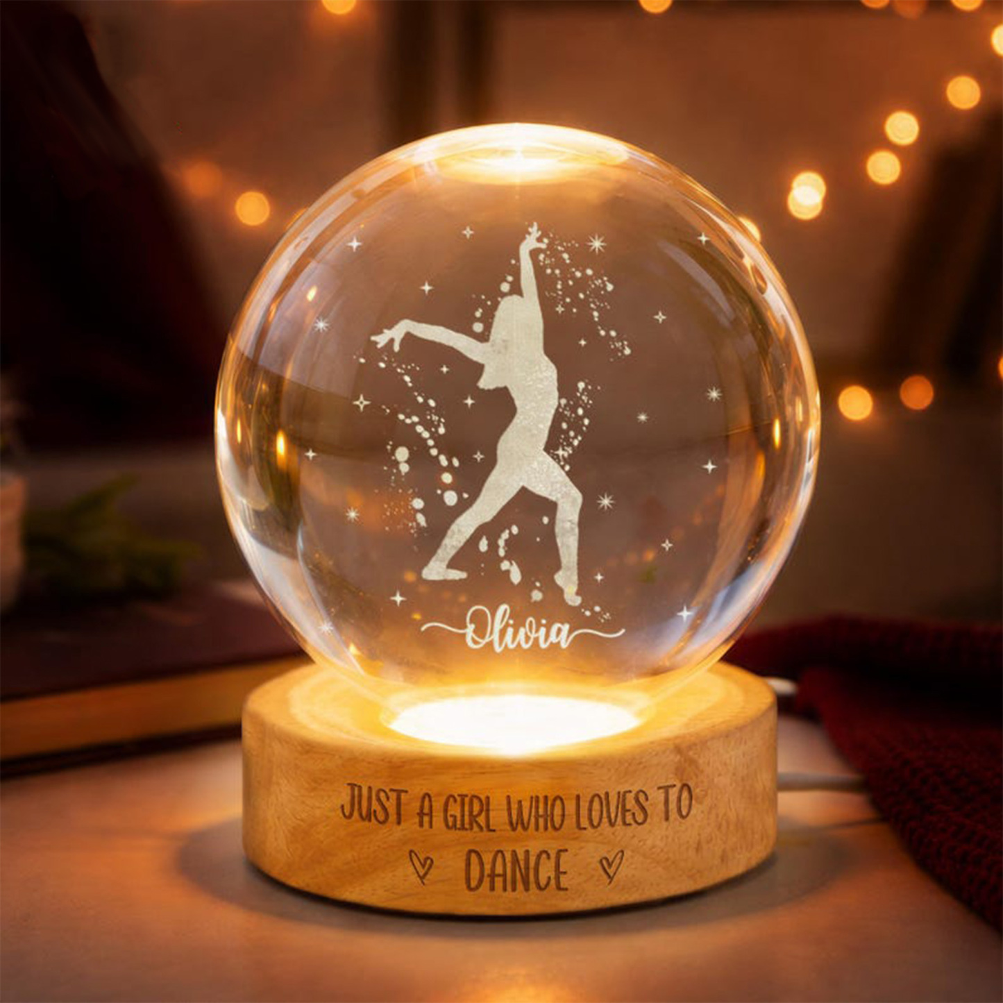 Ballet Dancer Decor, Night Light for Girls, Girls Gift, Gift for Dance Teacher, Dance Team Gift, Ballerina Gift