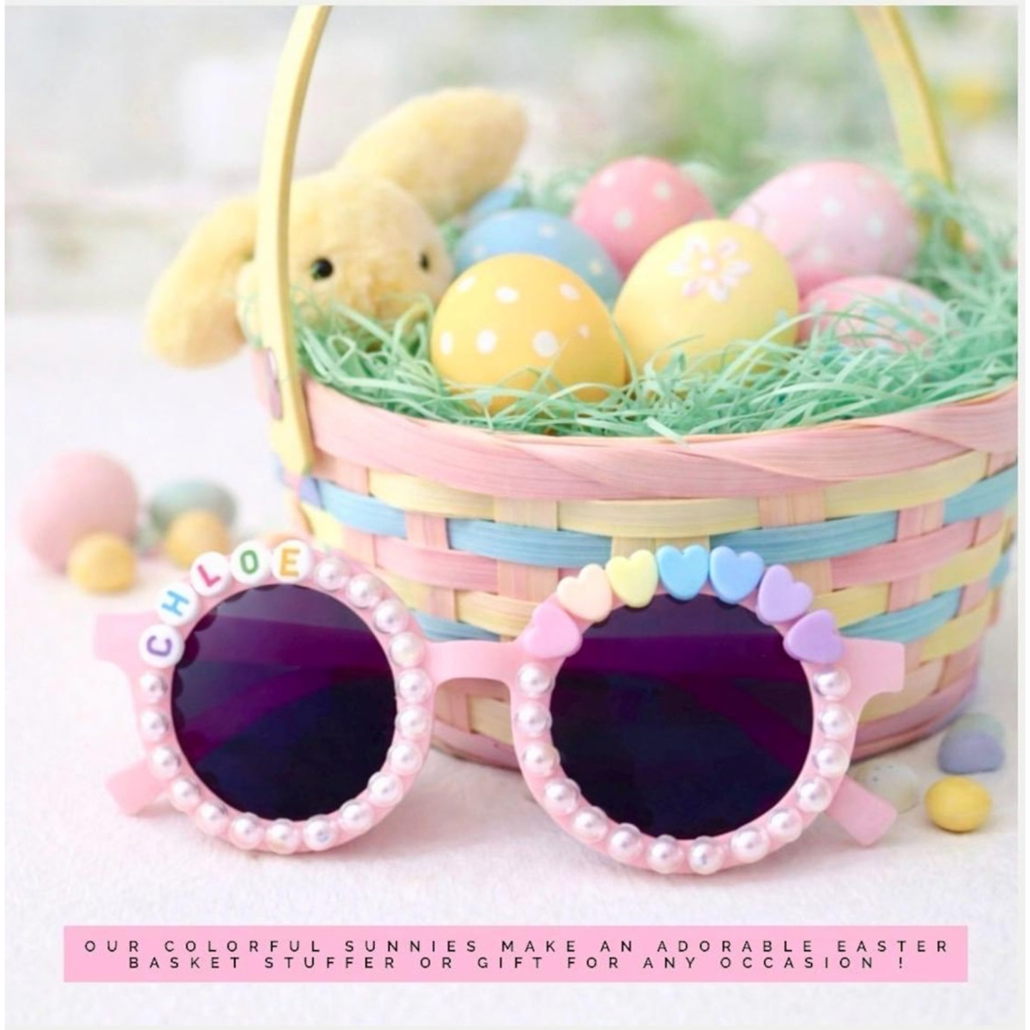 Personalized Name Kid's Sunglasses, Toddler Sunglasses, Summer Vacation Gift, Gift for Kid, Cute Gift