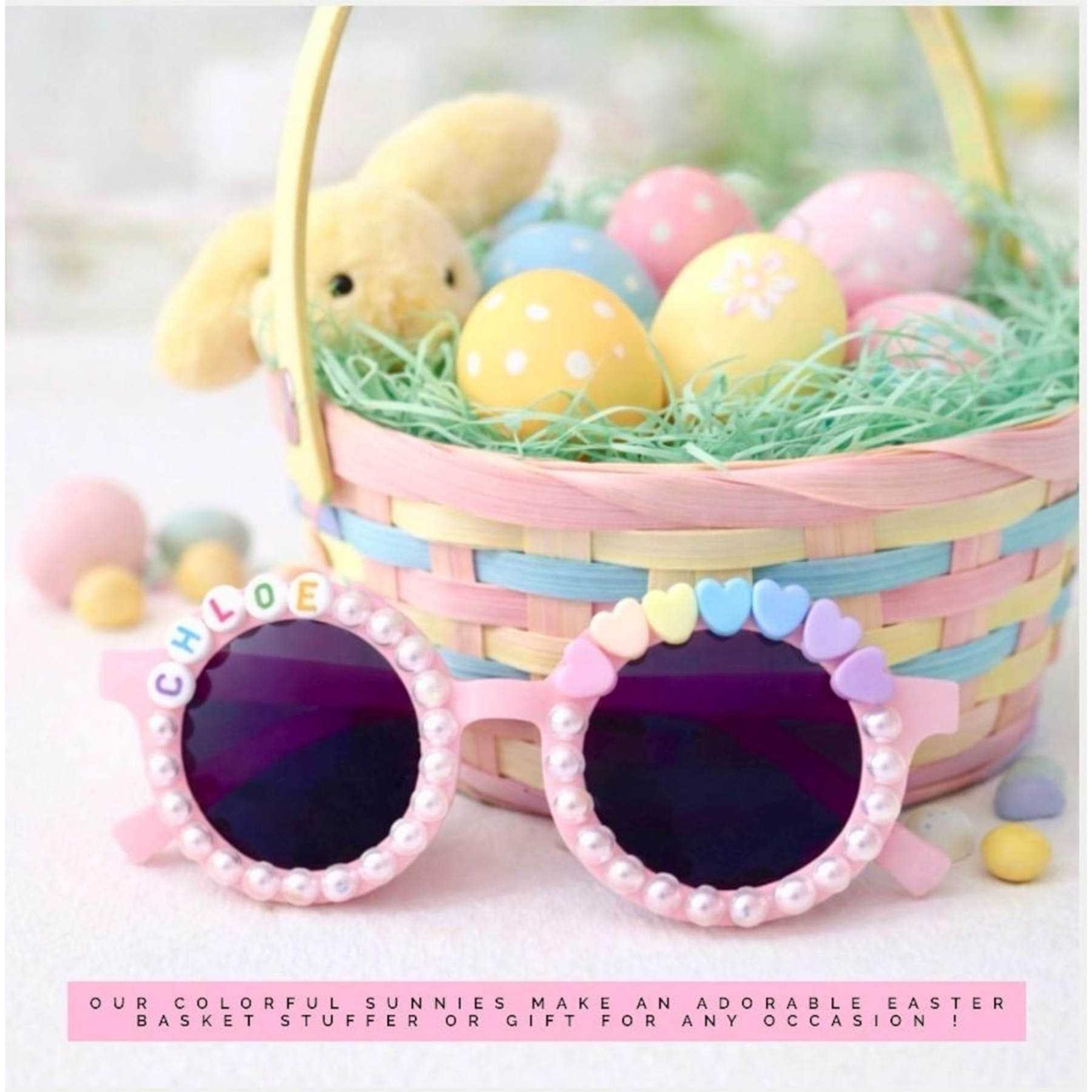 Personalized Name Kid's Sunglasses, Toddler Sunglasses, Summer Vacation Gift, Gift for Kid, Cute Gift