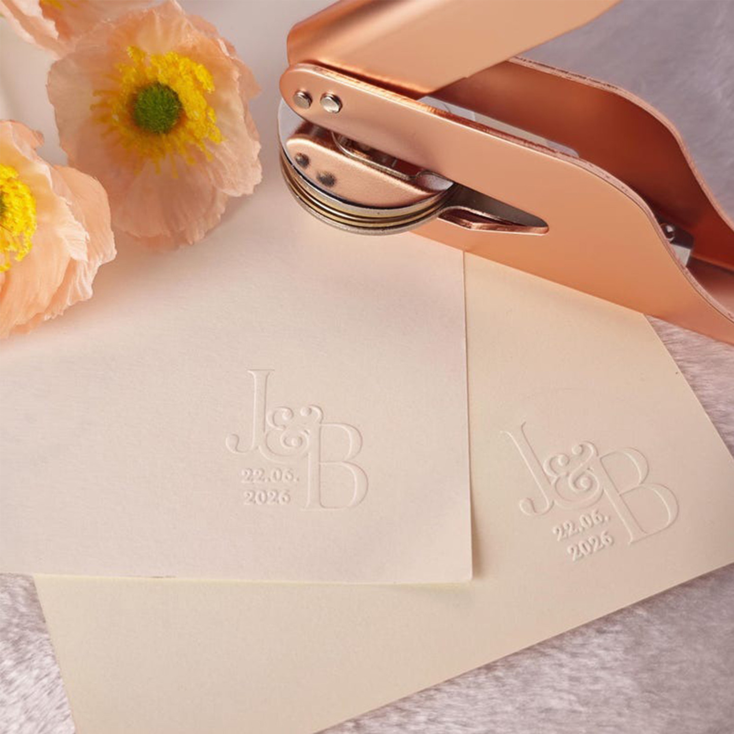 Personalized Monogram Wedding Embosser for Invitations, Wedding Embosser, Napkin Embosser, Wedding Accessory