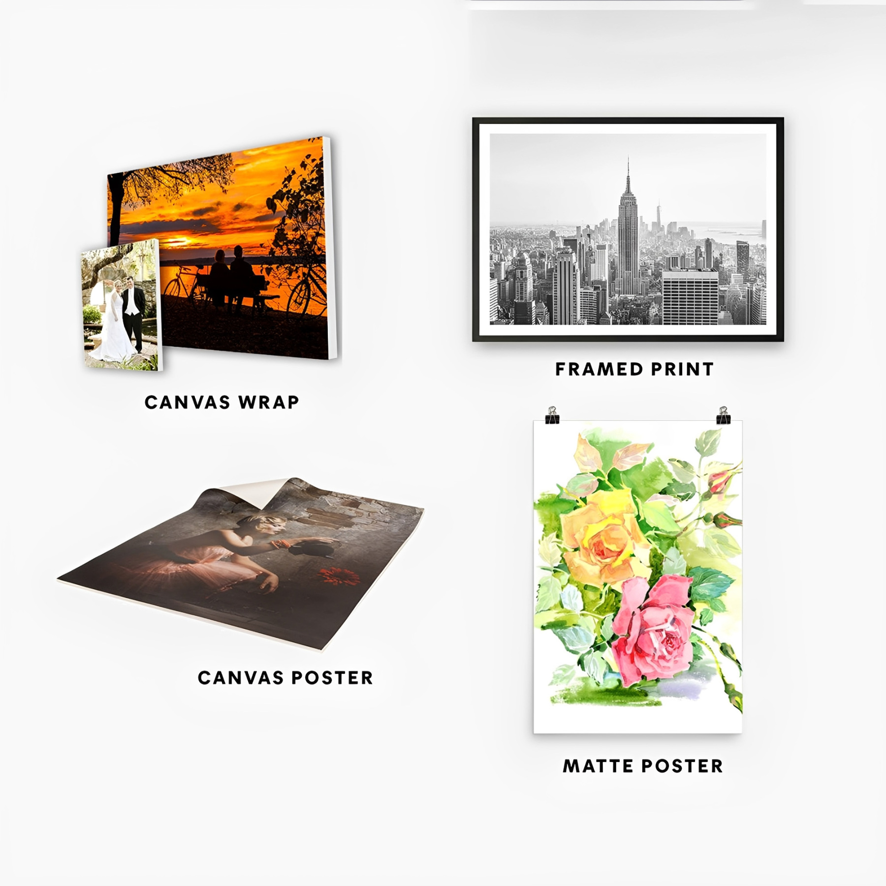 Personalized Your Favorite Song Canvas Print with Photo, Canvas Print Gift, Wedding/Anniversary/Valentine's Day Gift