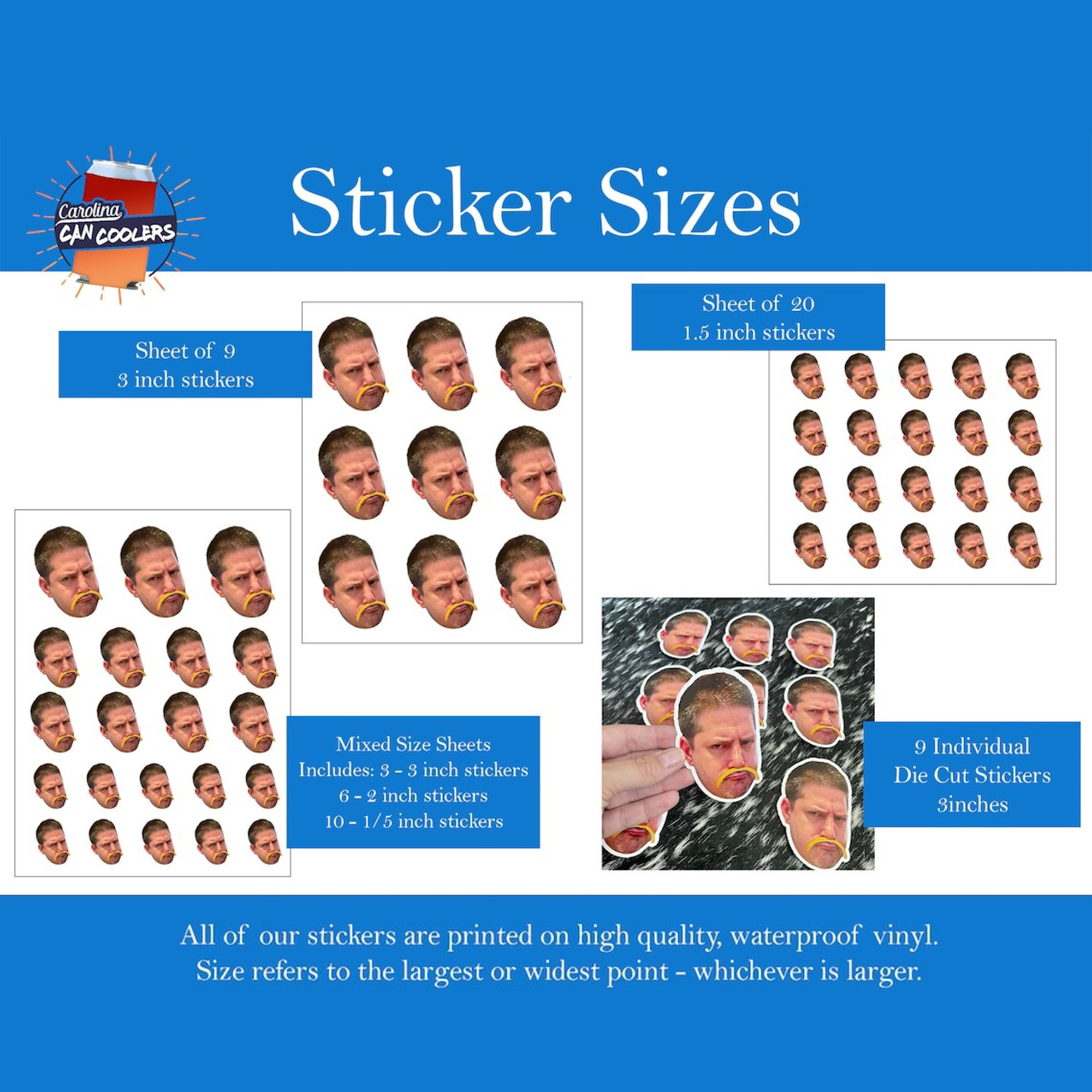 Personalized Photo Wedding Party Stickers, Photo Stickers, Bachelorette Party Favor, Engagement Stickers, Save the Date