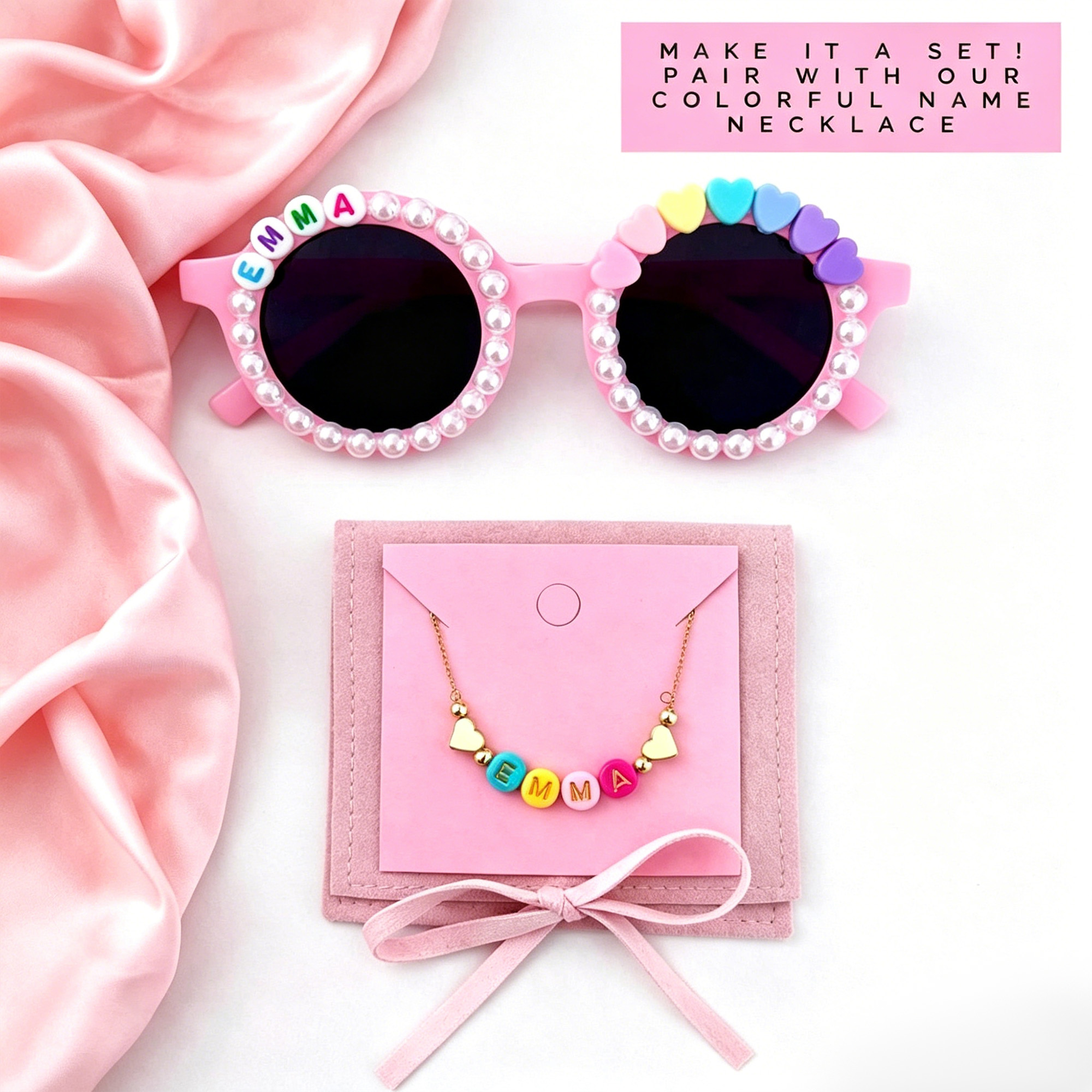 Personalized Name Kid's Sunglasses, Toddler Sunglasses, Summer Vacation Gift, Gift for Kid, Cute Gift