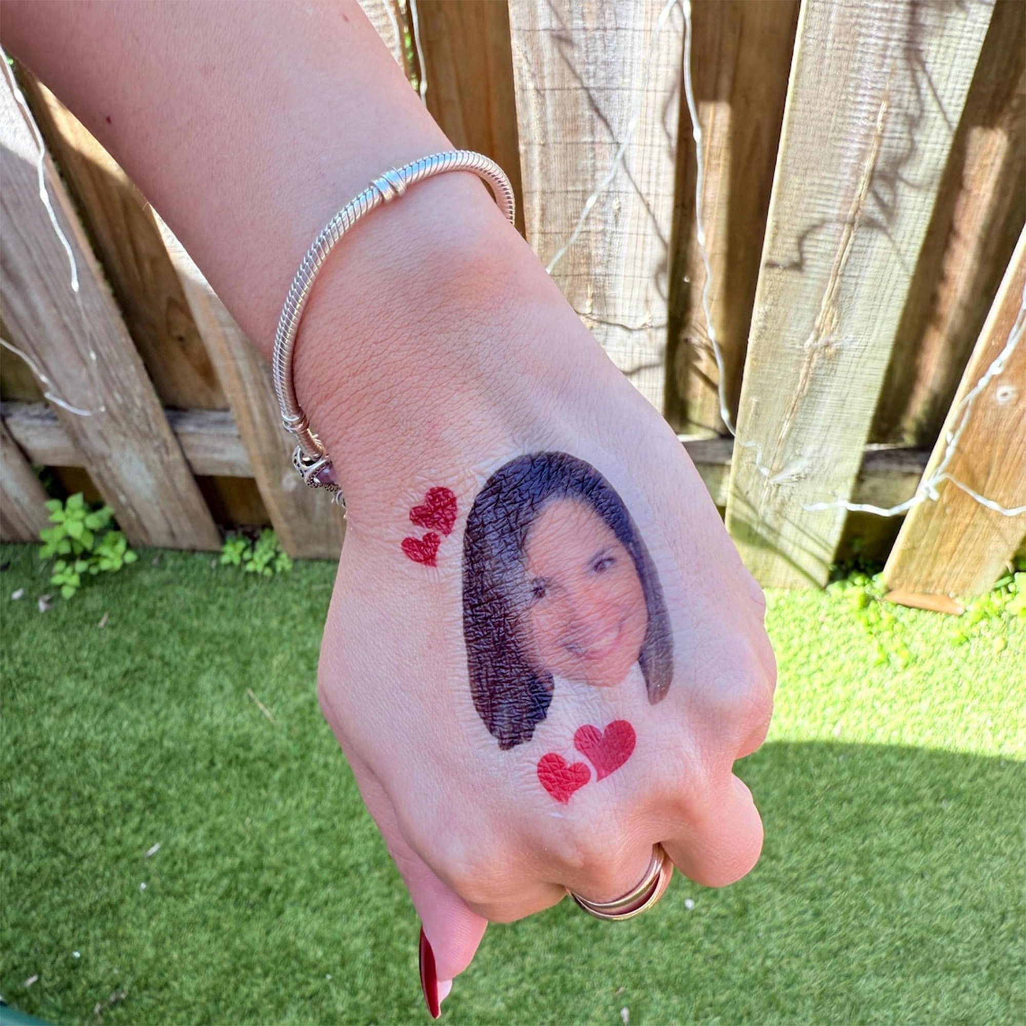 (Sold at 5pcs)Personalized Face Graduation Photo Temporary Tattoos, Class of 2026, Graduation Party Favor