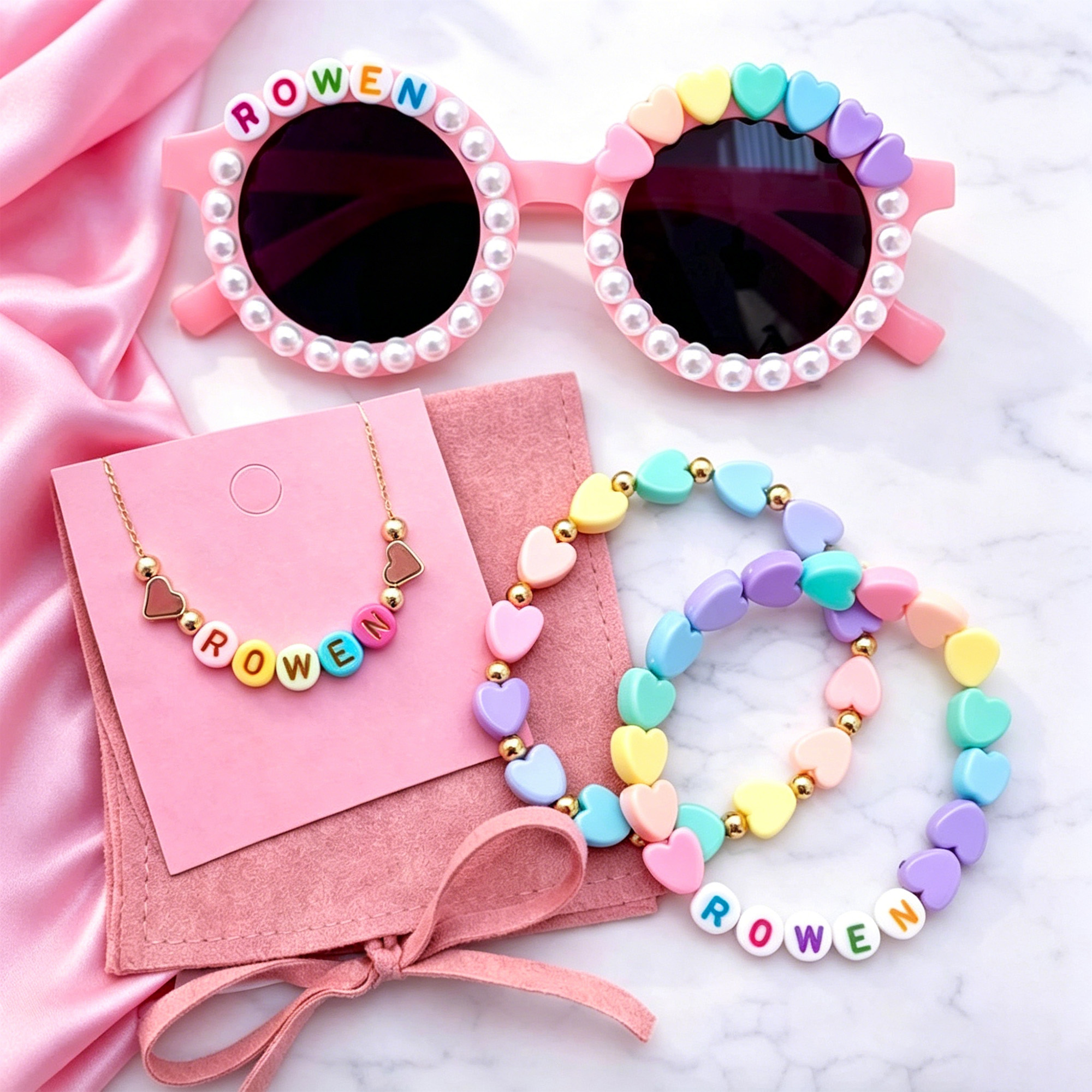 Personalized Name Kid's Sunglasses, Toddler Sunglasses, Summer Vacation Gift, Gift for Kid, Cute Gift