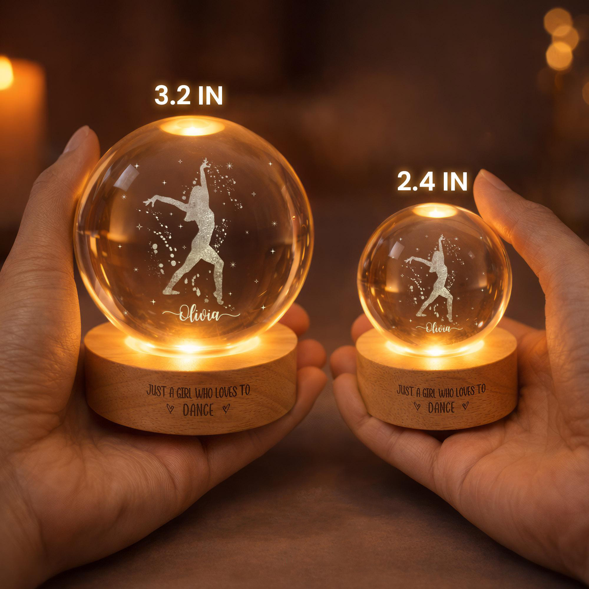 Ballet Dancer Decor, Night Light for Girls, Girls Gift, Gift for Dance Teacher, Dance Team Gift, Ballerina Gift