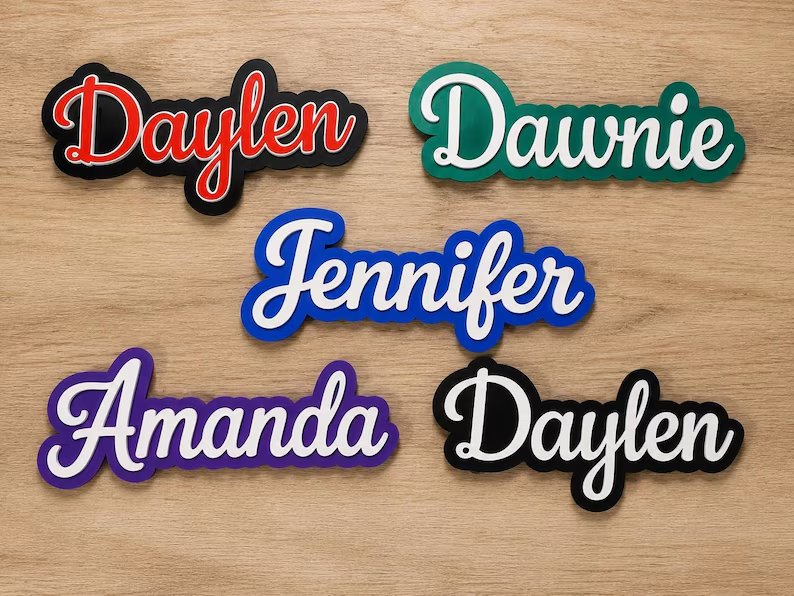 Personalized Homecoming Mum Name Sign