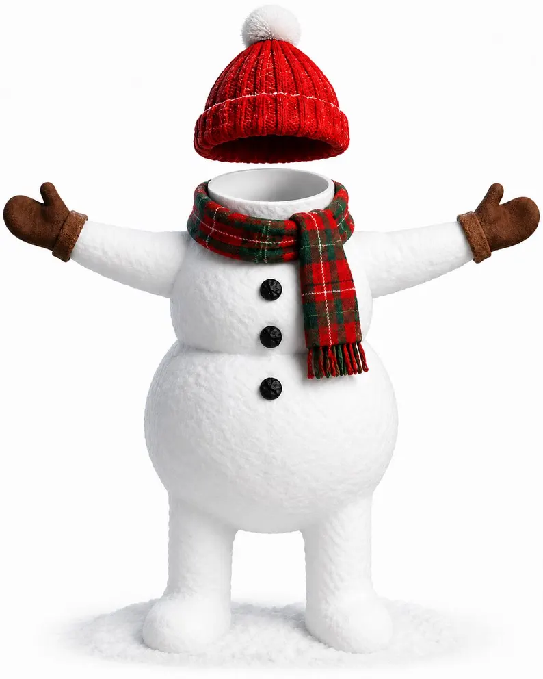 Custom Photo Christmas Elf Doll with Poseable Limbs
