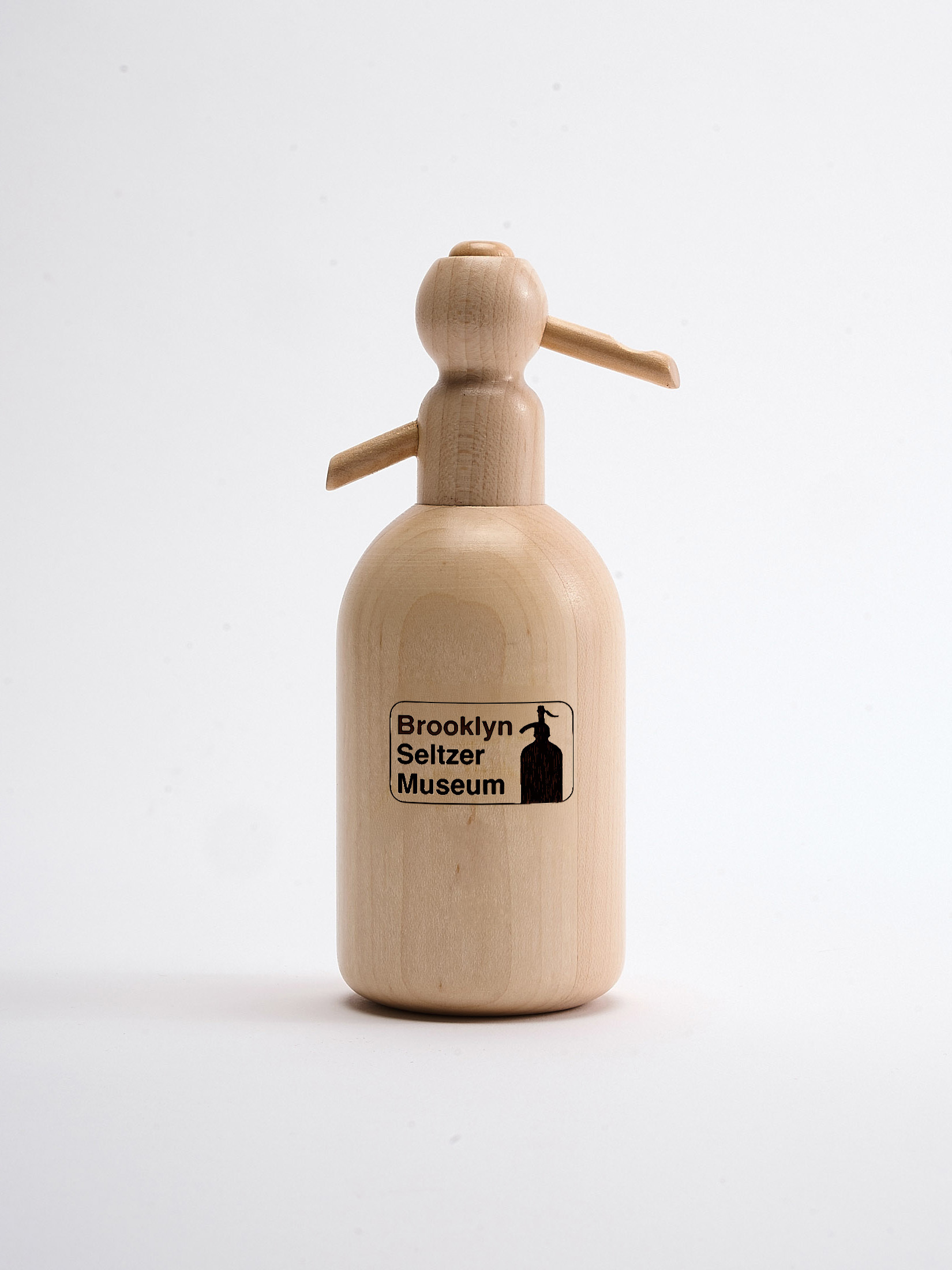 Wooden Seltzer Siphon Paperweight
