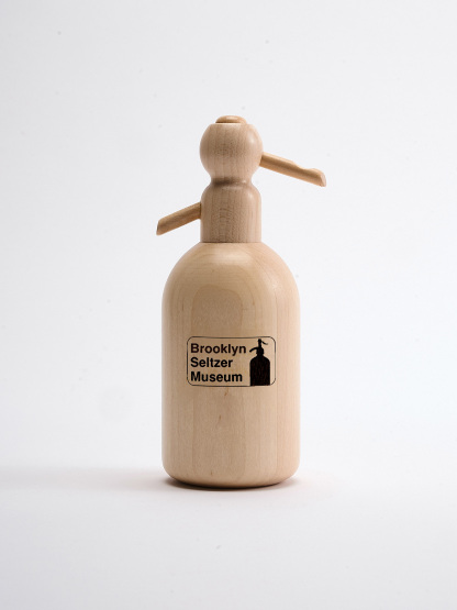 Wooden Seltzer Siphon Paperweight