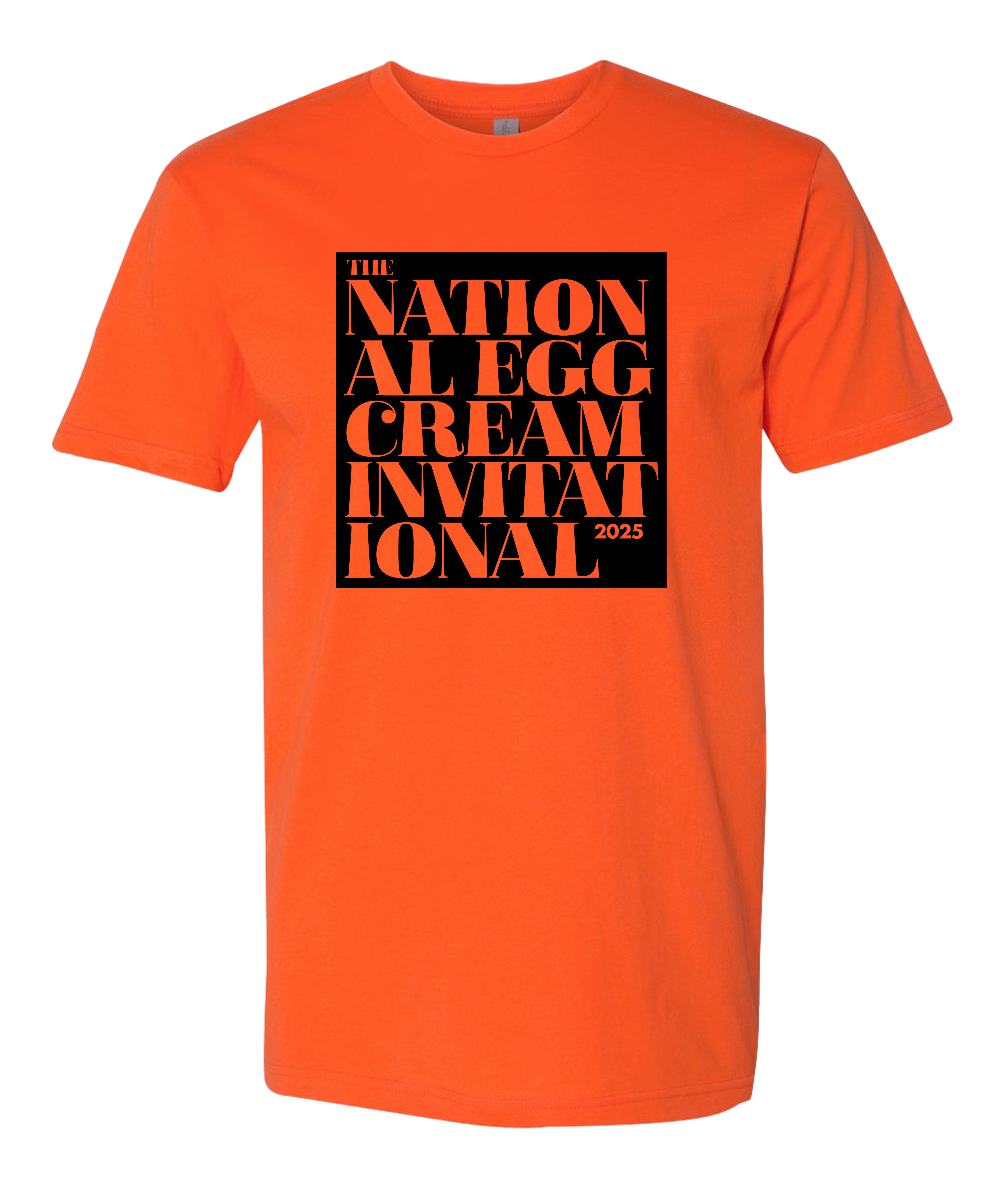 The 2025 National Egg Cream Invitational T-Shirts