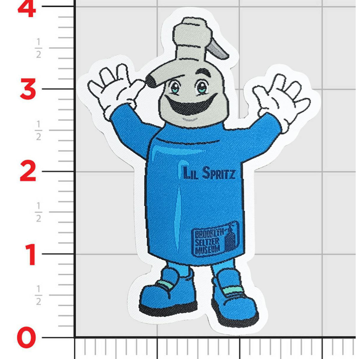 Brooklyn Seltzer Museum Iron-On Patch