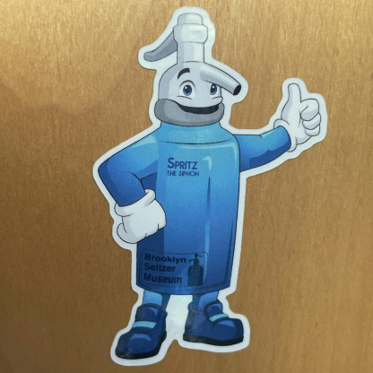 Brooklyn Seltzer Museum Stickers (1st Set)