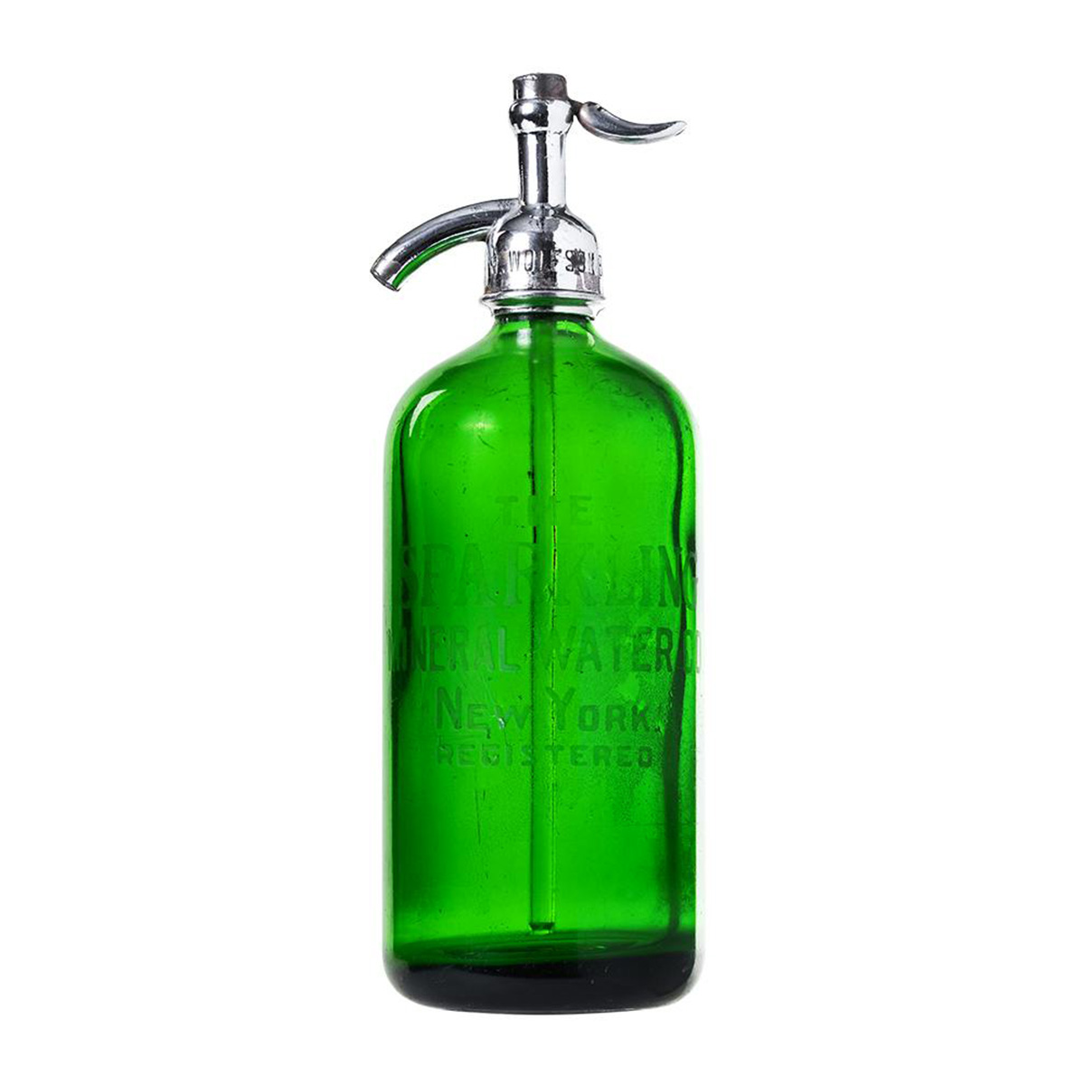 Green Seltzer Bottle (Display Only)