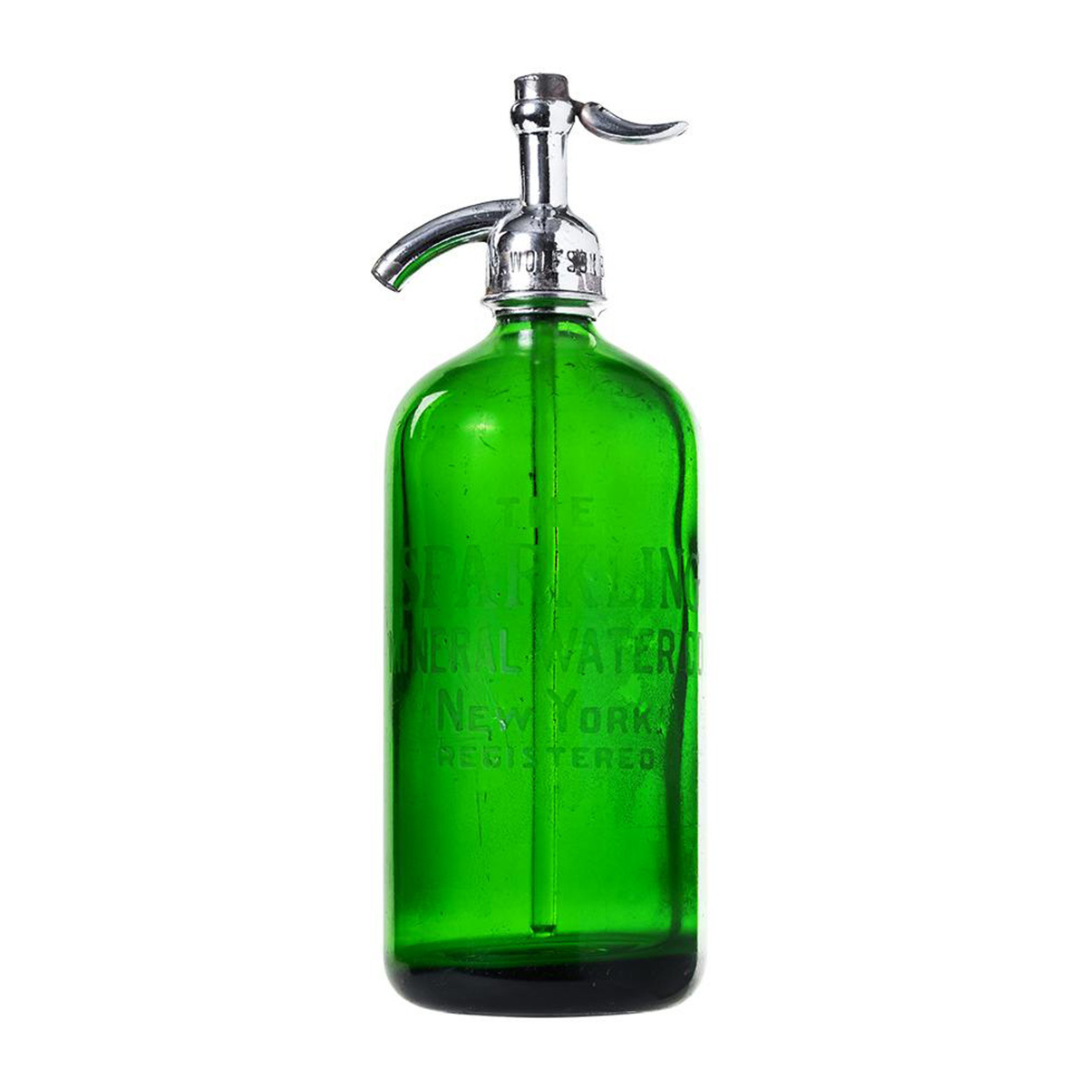 Green Seltzer Bottle (Display Only)
