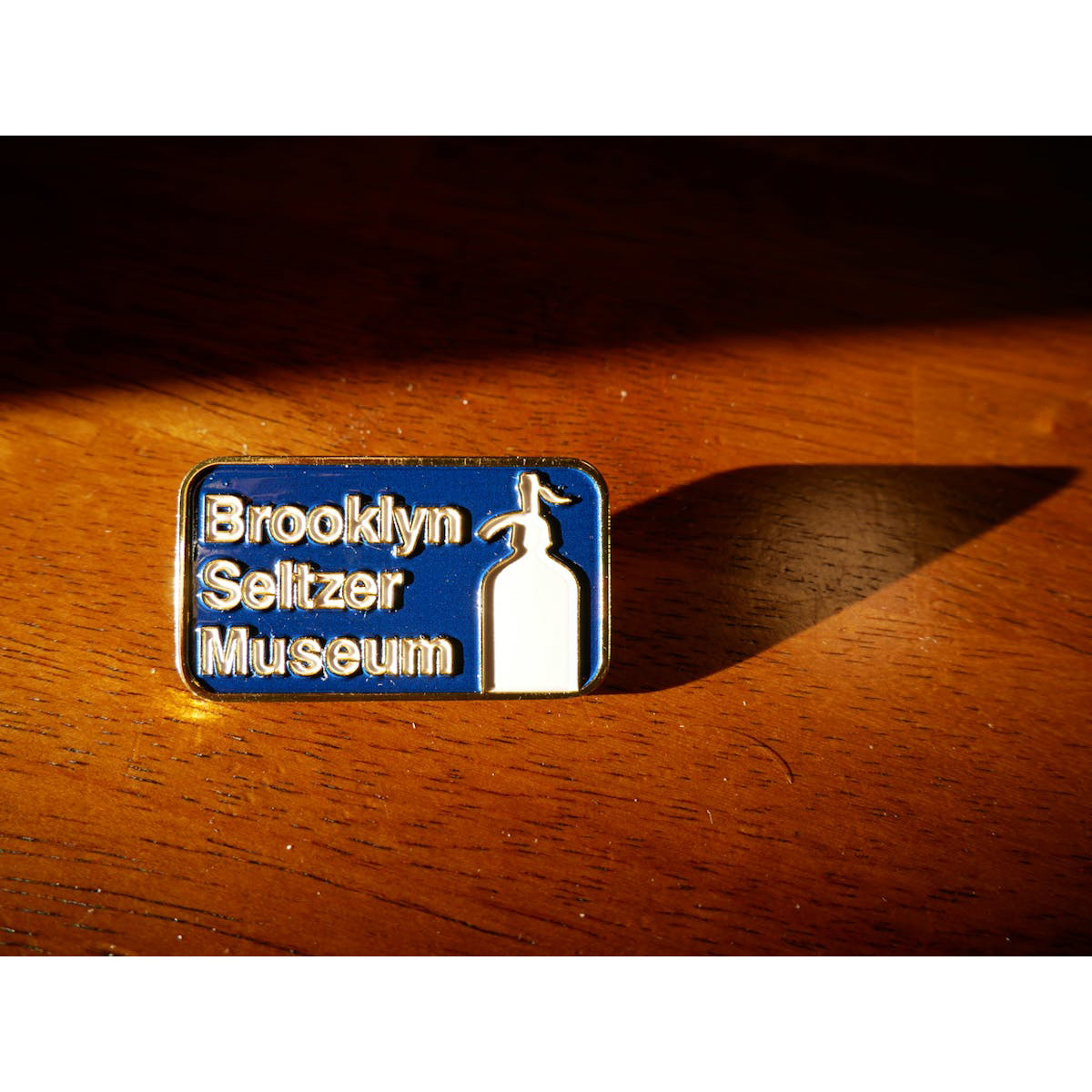 Brooklyn Seltzer Museum Pin
